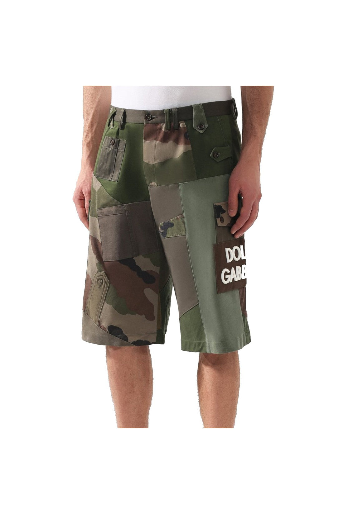 DOLCE & GABBANA-OUTLET-SALE-Dolce & Gabbana Cotton Shorts-ARCHIVIST