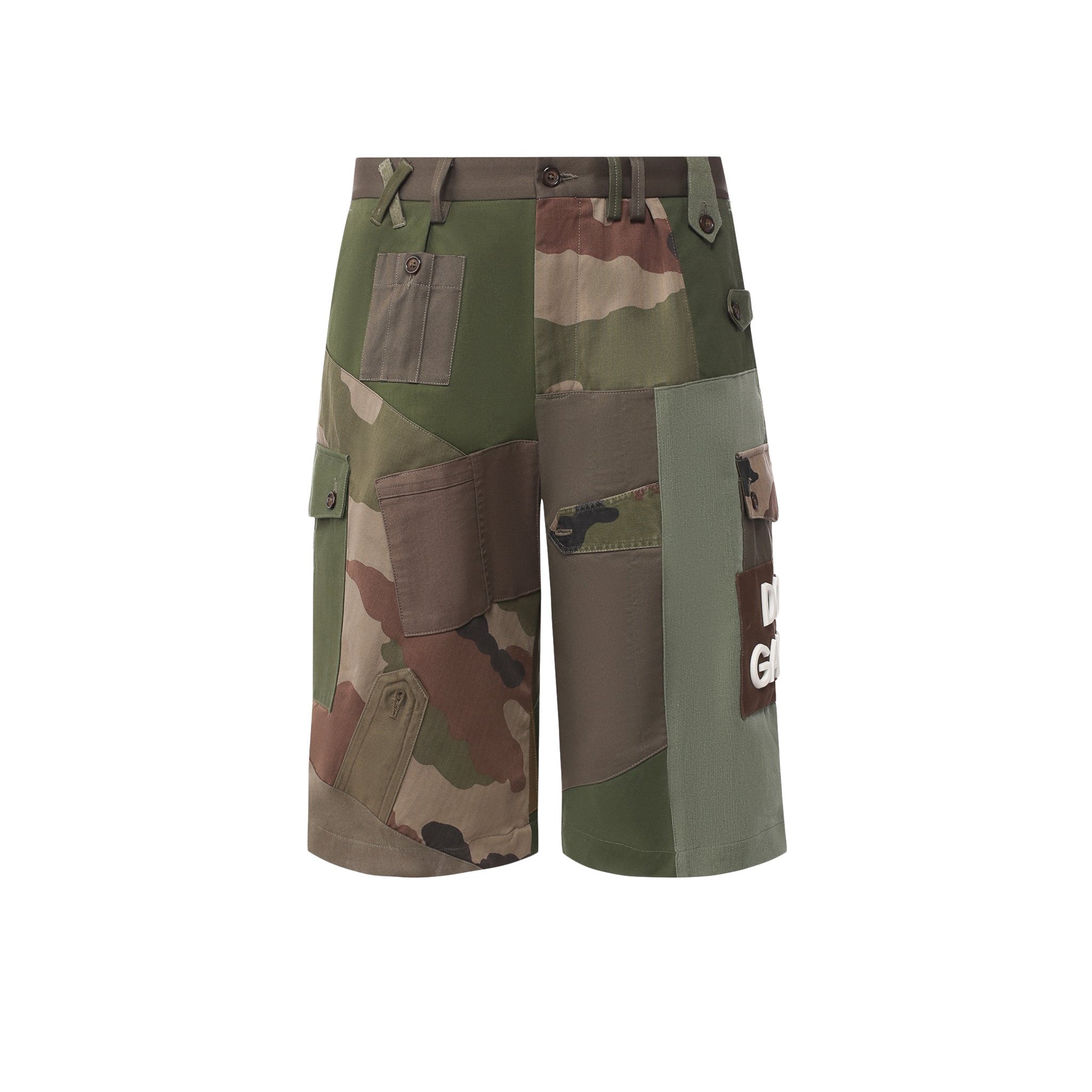 DOLCE & GABBANA-OUTLET-SALE-Dolce & Gabbana Cotton Shorts-ARCHIVIST