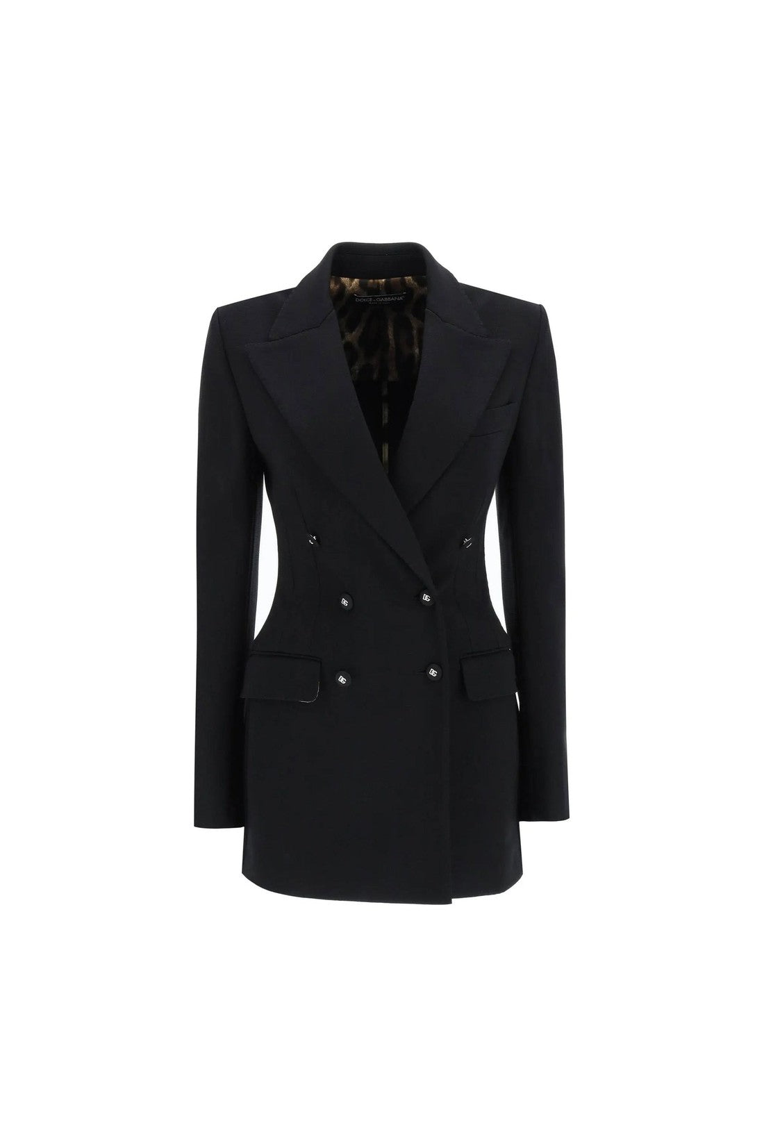 DOLCE & GABBANA-OUTLET-SALE-Dolce & Gabbana Double-Breasted Blazer Jacket-ARCHIVIST