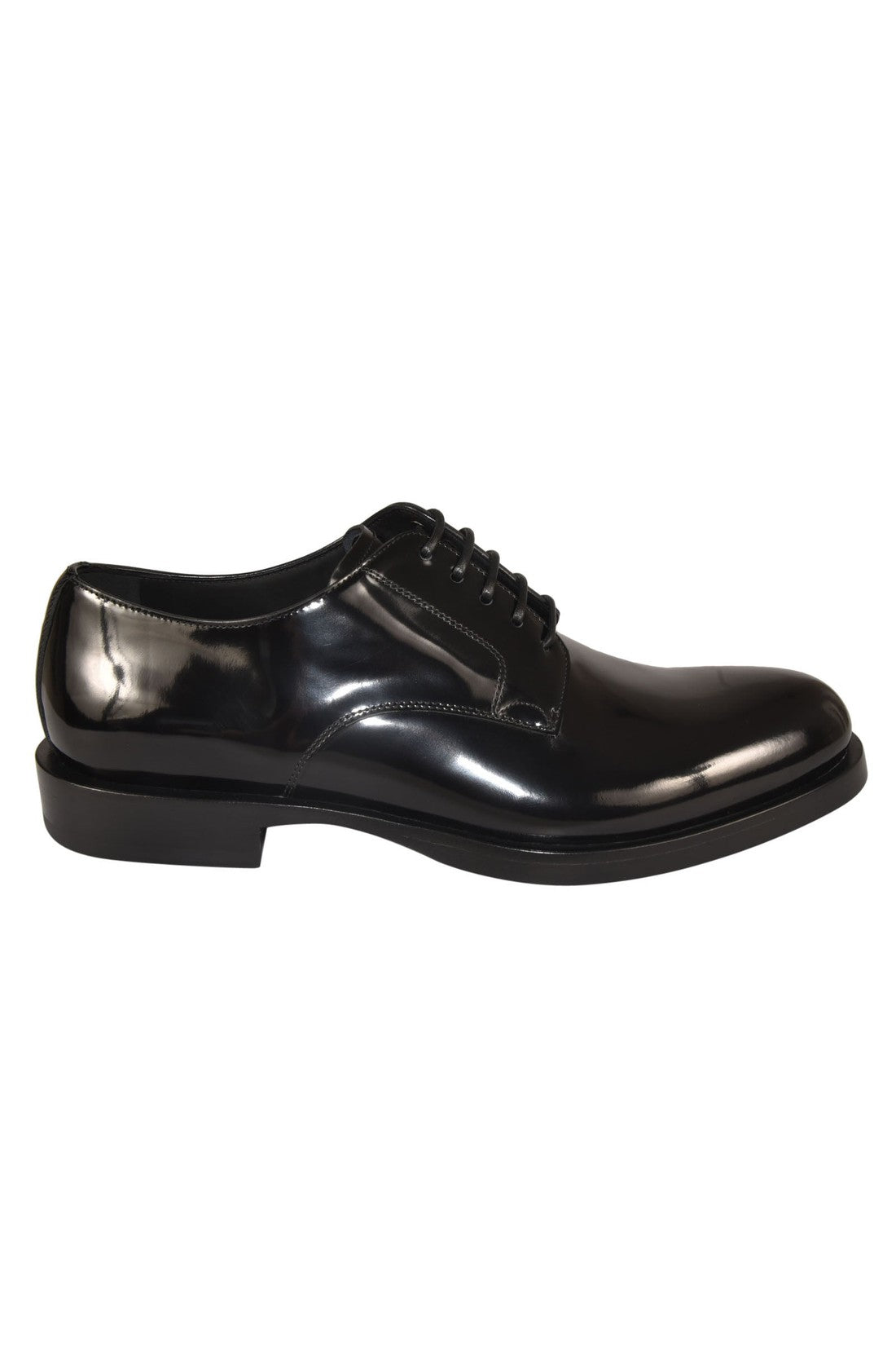 DOLCE & GABBANA-OUTLET-SALE-Dolce & Gabbana Flat Shoes Black-ARCHIVIST