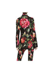 DOLCE & GABBANA-OUTLET-SALE-Dolce & Gabbana Flower Print Blazer-ARCHIVIST