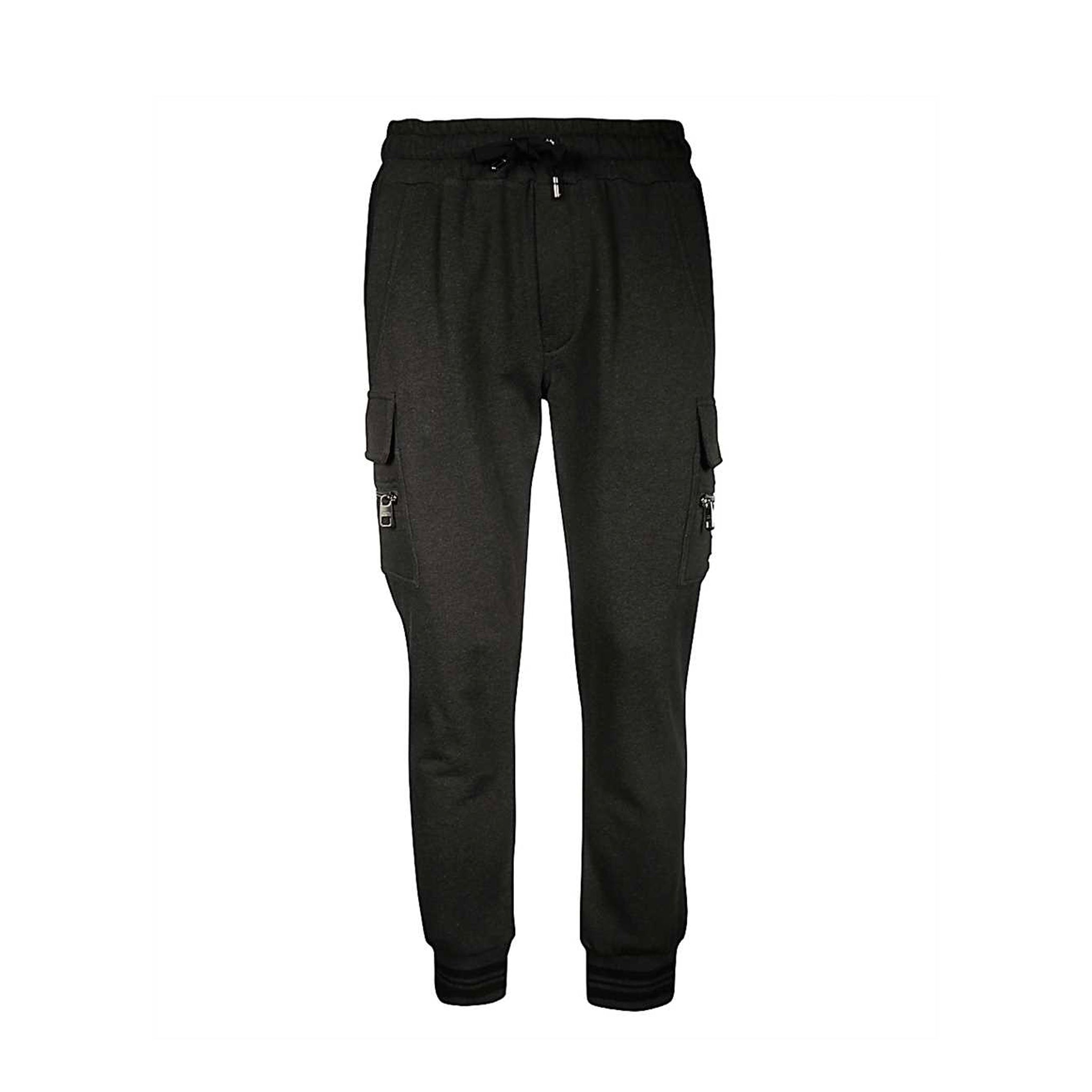 DOLCE & GABBANA-OUTLET-SALE-Dolce & Gabbana Gg Flora Jersey Trackpants-ARCHIVIST