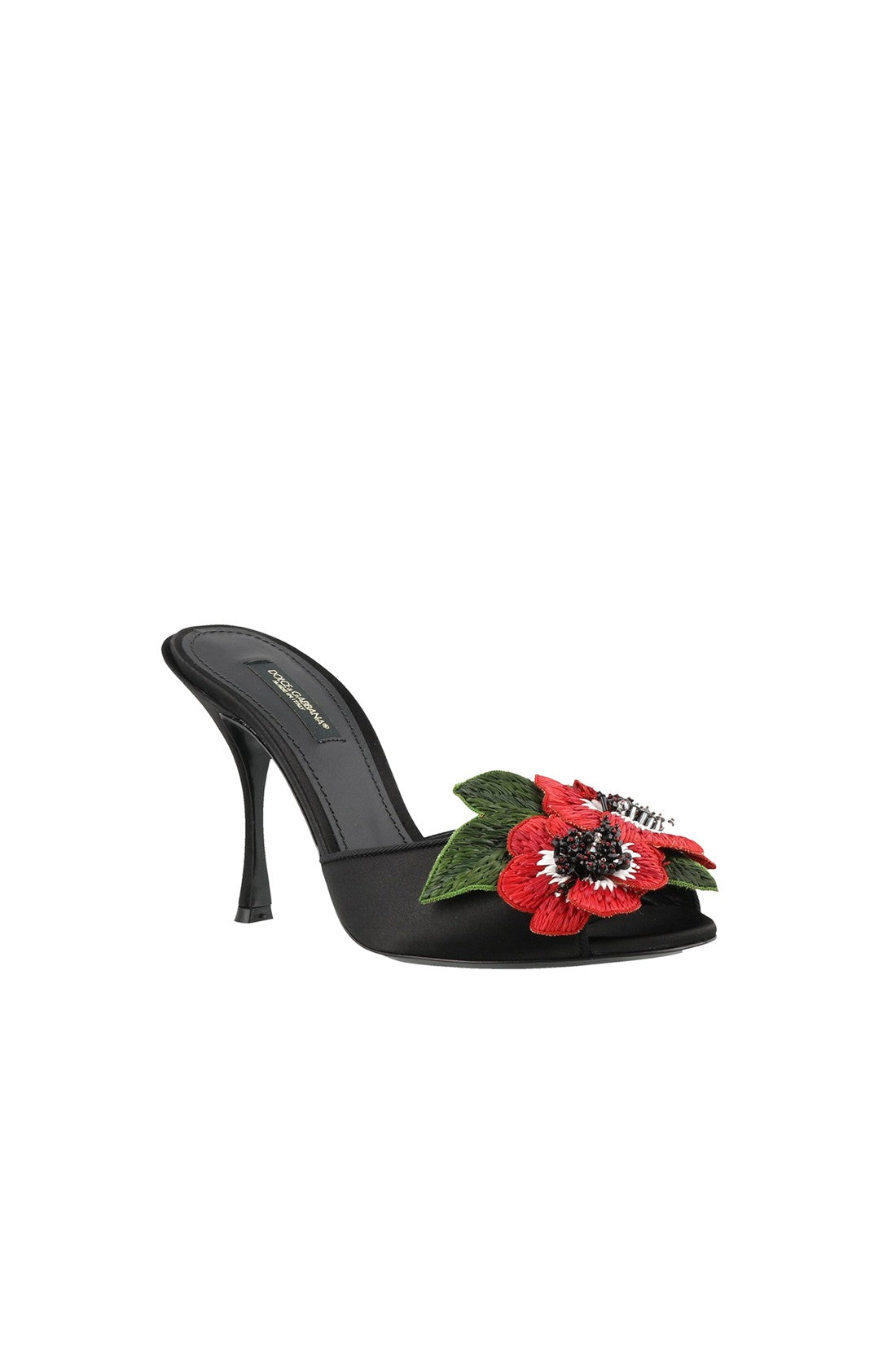 DOLCE & GABBANA-OUTLET-SALE-Dolce & Gabbana Keira Mule Sandals-ARCHIVIST