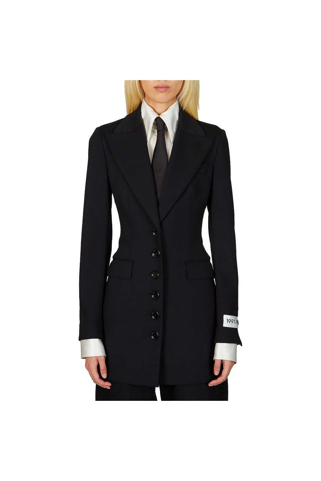 DOLCE & GABBANA-OUTLET-SALE-Dolce & Gabbana Kim Single Breasted Blazer-ARCHIVIST