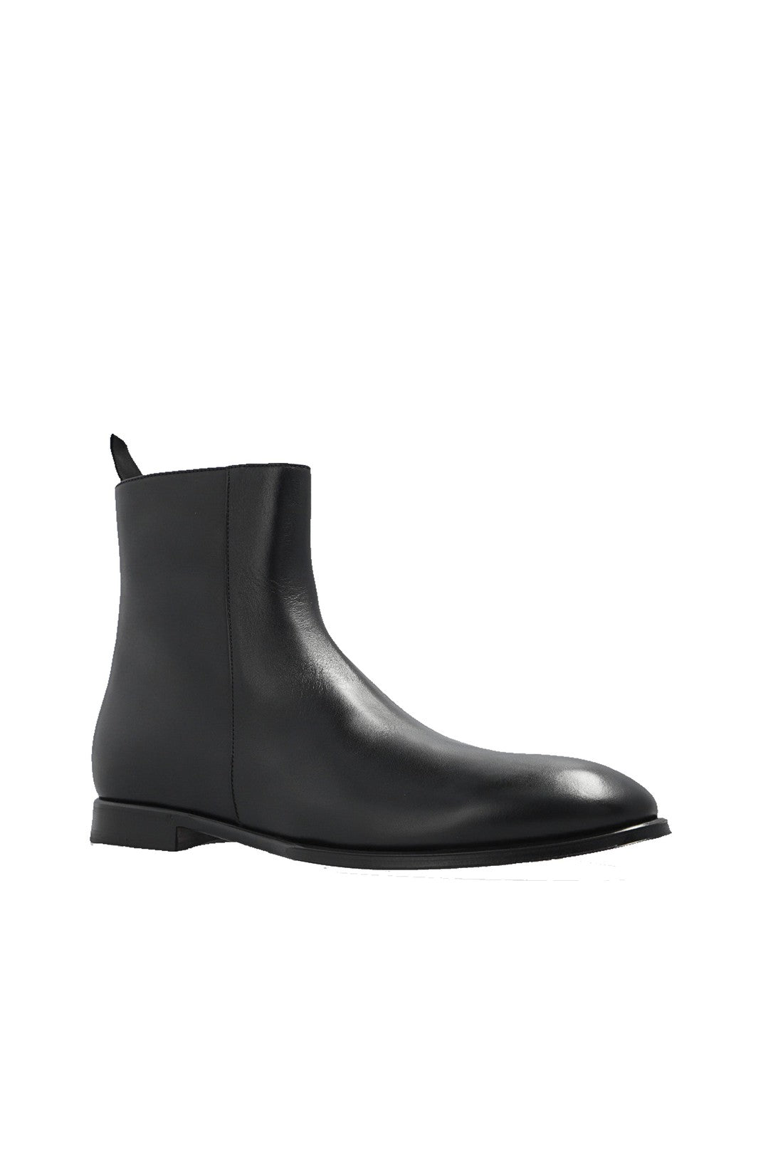 DOLCE & GABBANA-OUTLET-SALE-Dolce & Gabbana Leather Ankle Boots-ARCHIVIST