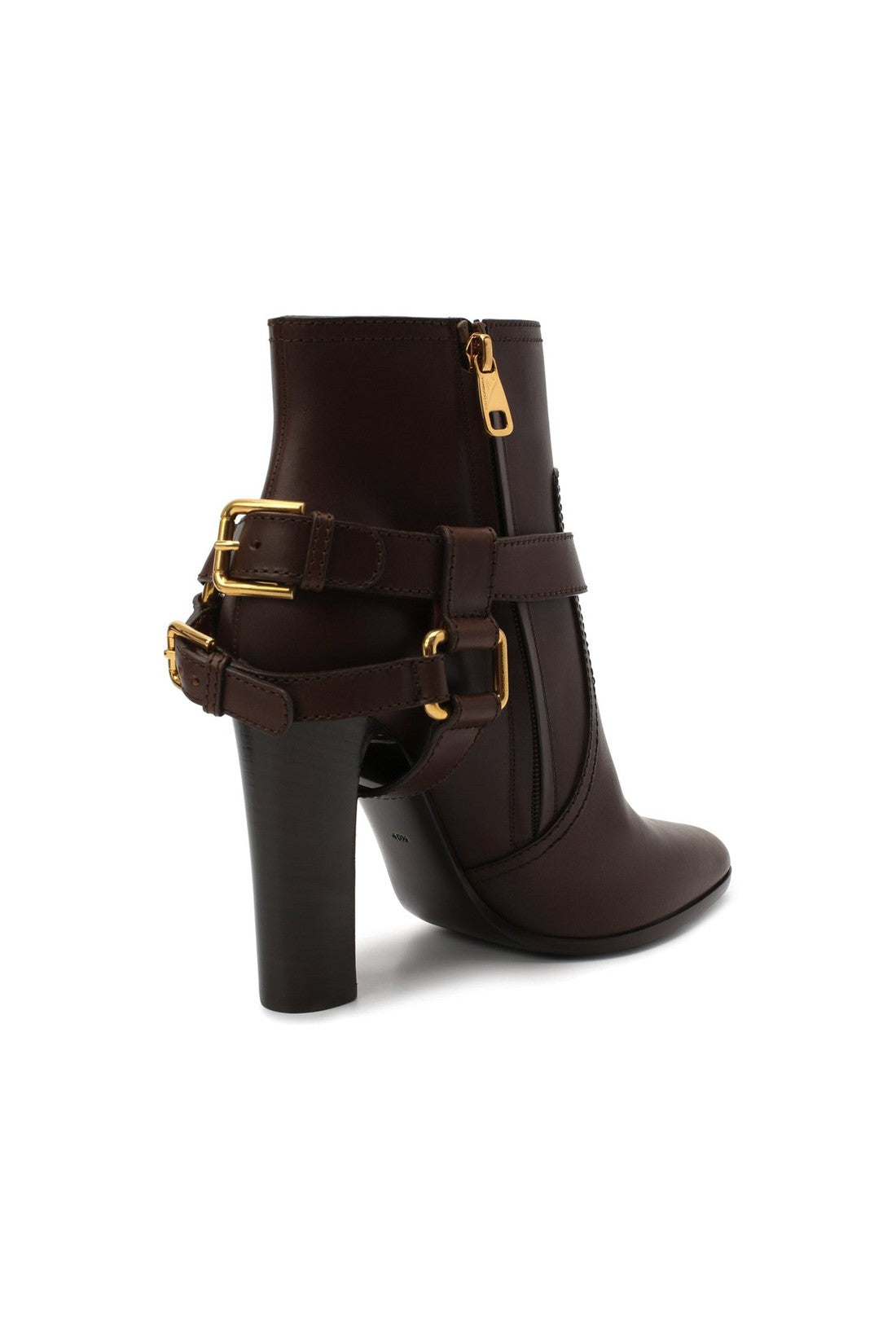 Dolce & Gabbana-OUTLET-SALE-Dolce & Gabbana Leather Ankle Boots-ARCHIVIST
