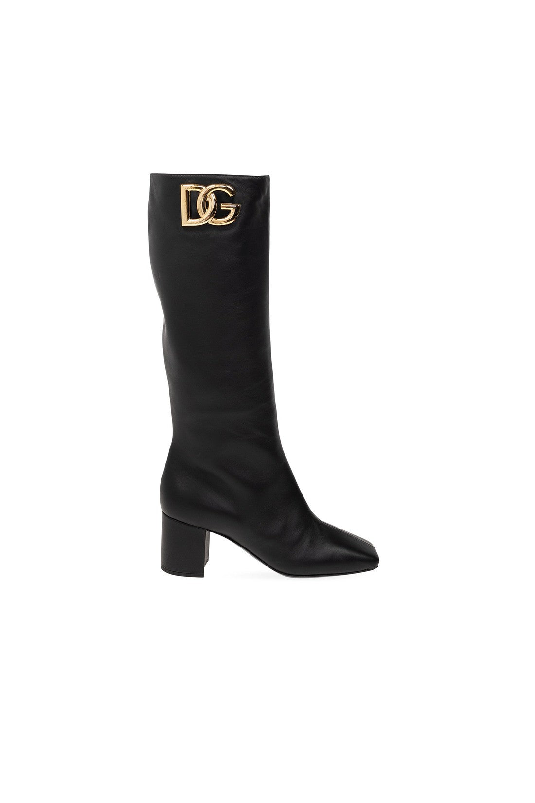 DOLCE & GABBANA-OUTLET-SALE-Dolce & Gabbana Leather Boots-ARCHIVIST