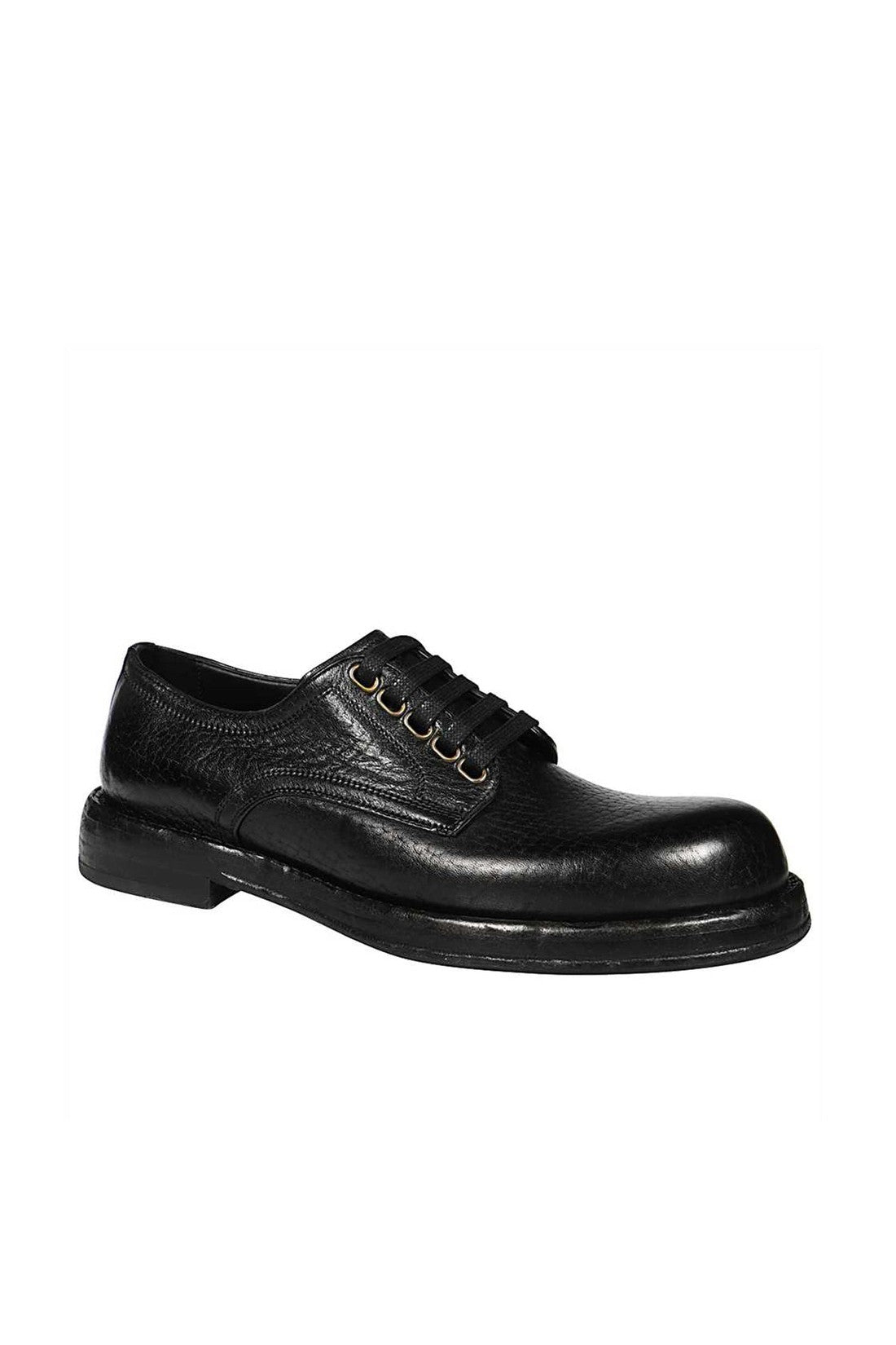 Dolce & Gabbana-OUTLET-SALE-Dolce & Gabbana Leather Derbies-ARCHIVIST