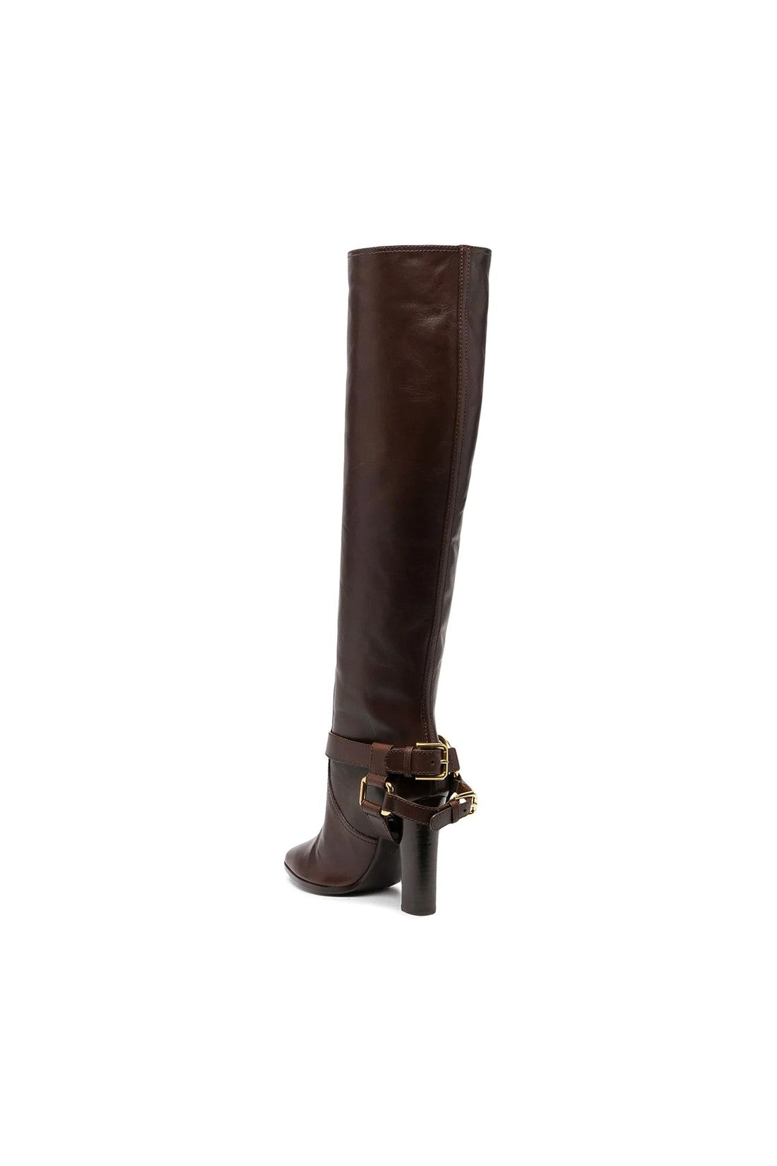 DOLCE & GABBANA-OUTLET-SALE-Dolce & Gabbana Leather Knee Boots-ARCHIVIST