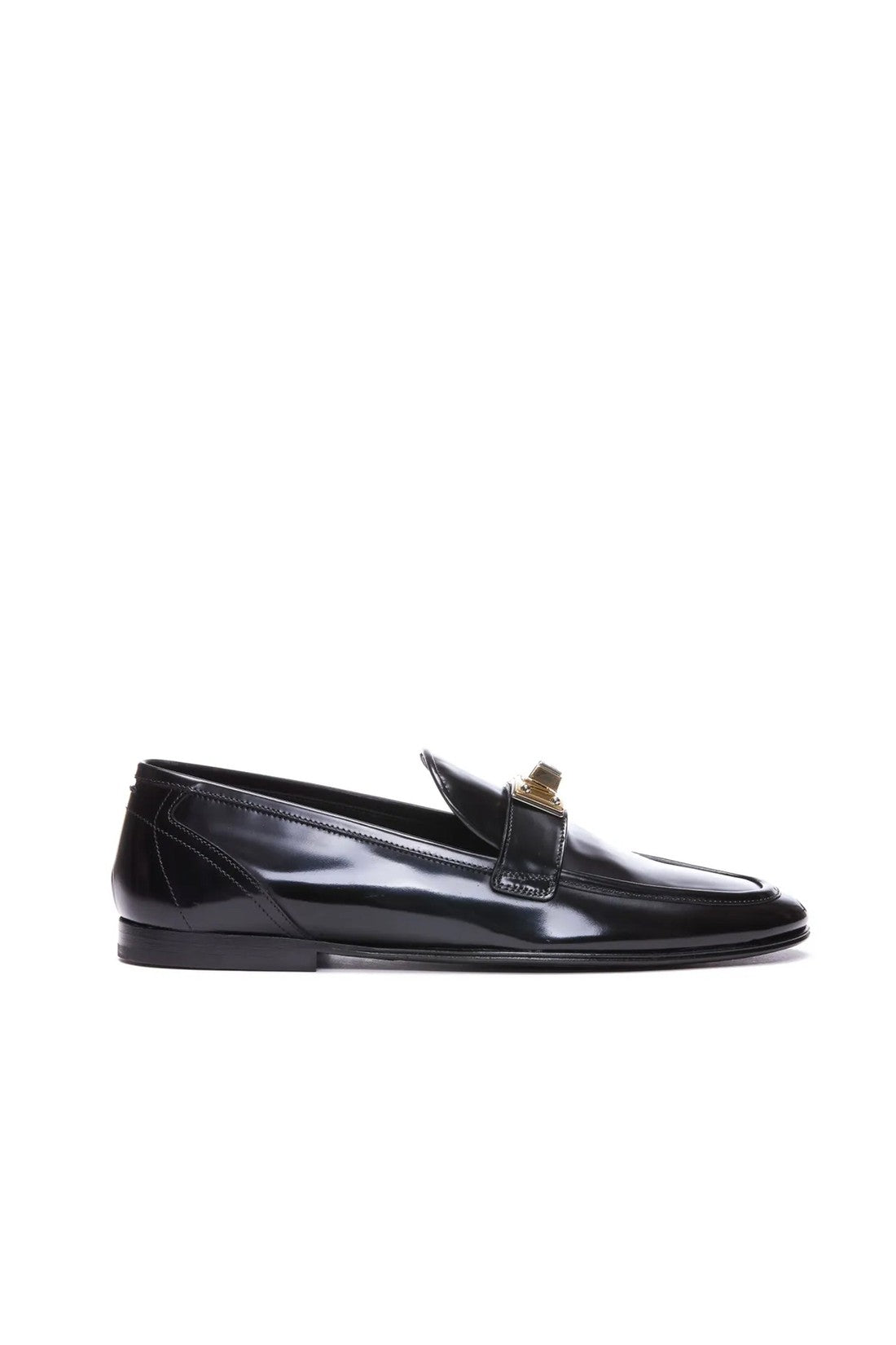 DOLCE & GABBANA-OUTLET-SALE-Dolce & Gabbana Leather Loafers-ARCHIVIST