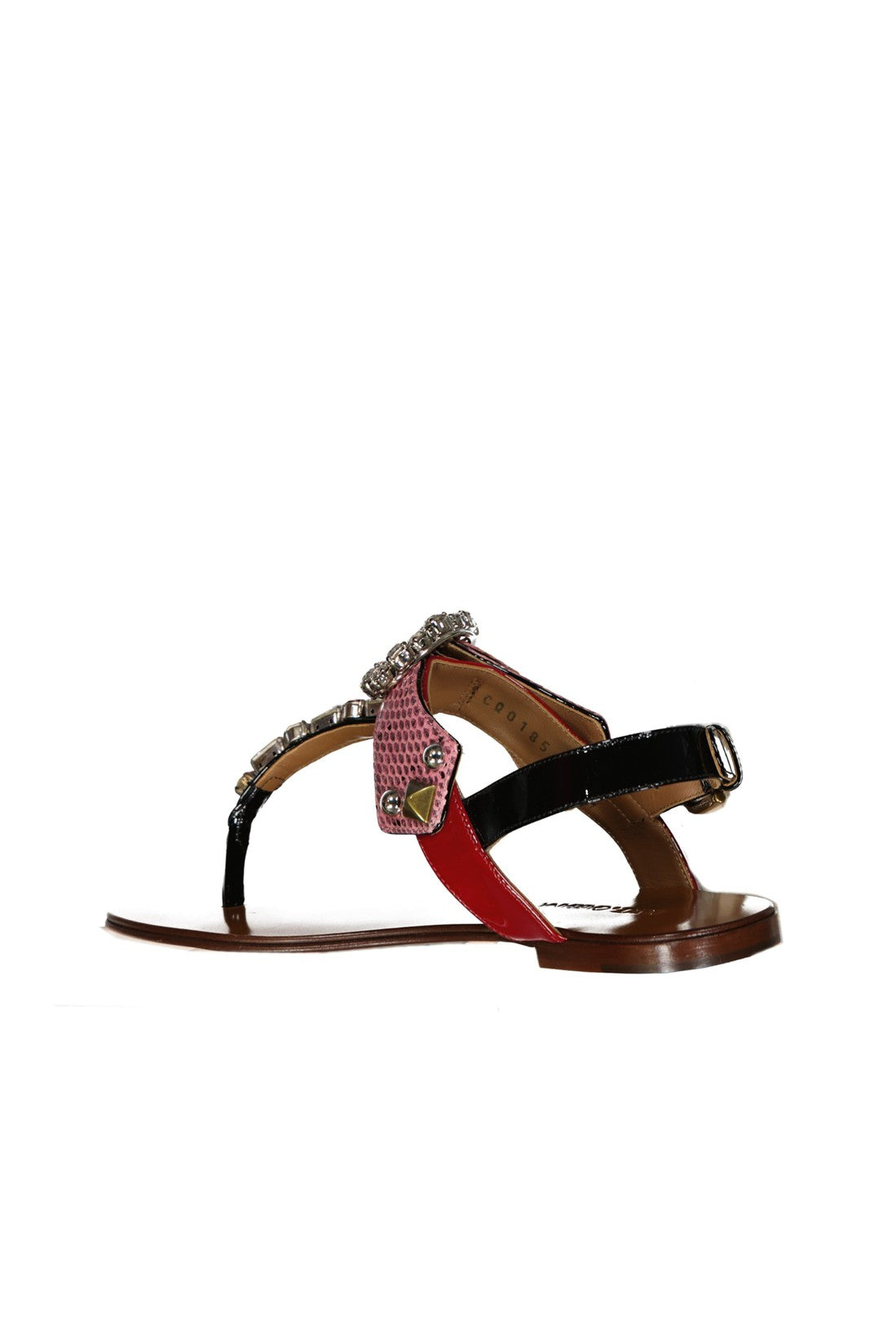 Dolce & Gabbana-OUTLET-SALE-Dolce & Gabbana Leather Sandals-ARCHIVIST