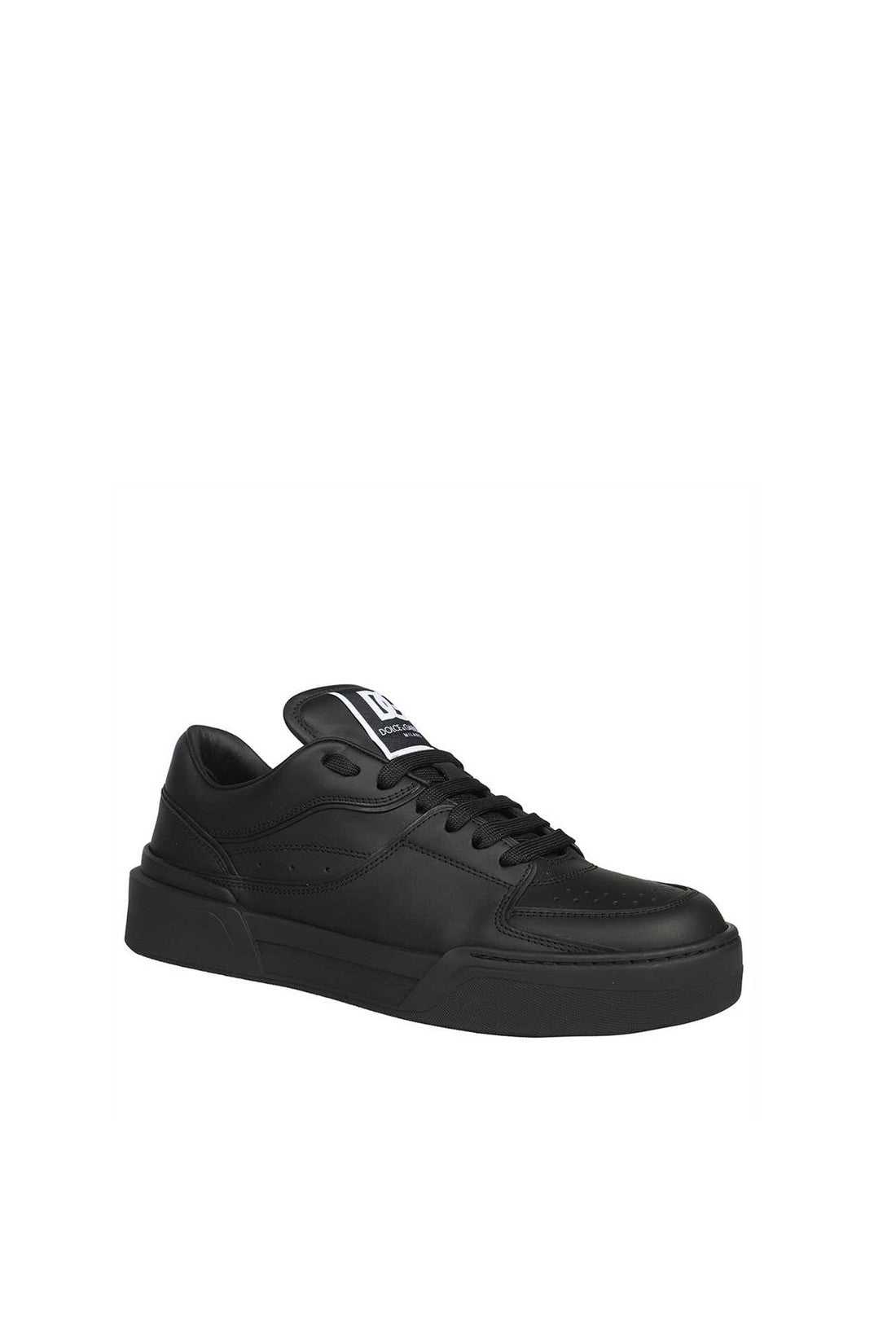 DOLCE & GABBANA-OUTLET-SALE-Dolce & Gabbana Leather Sneakers-ARCHIVIST