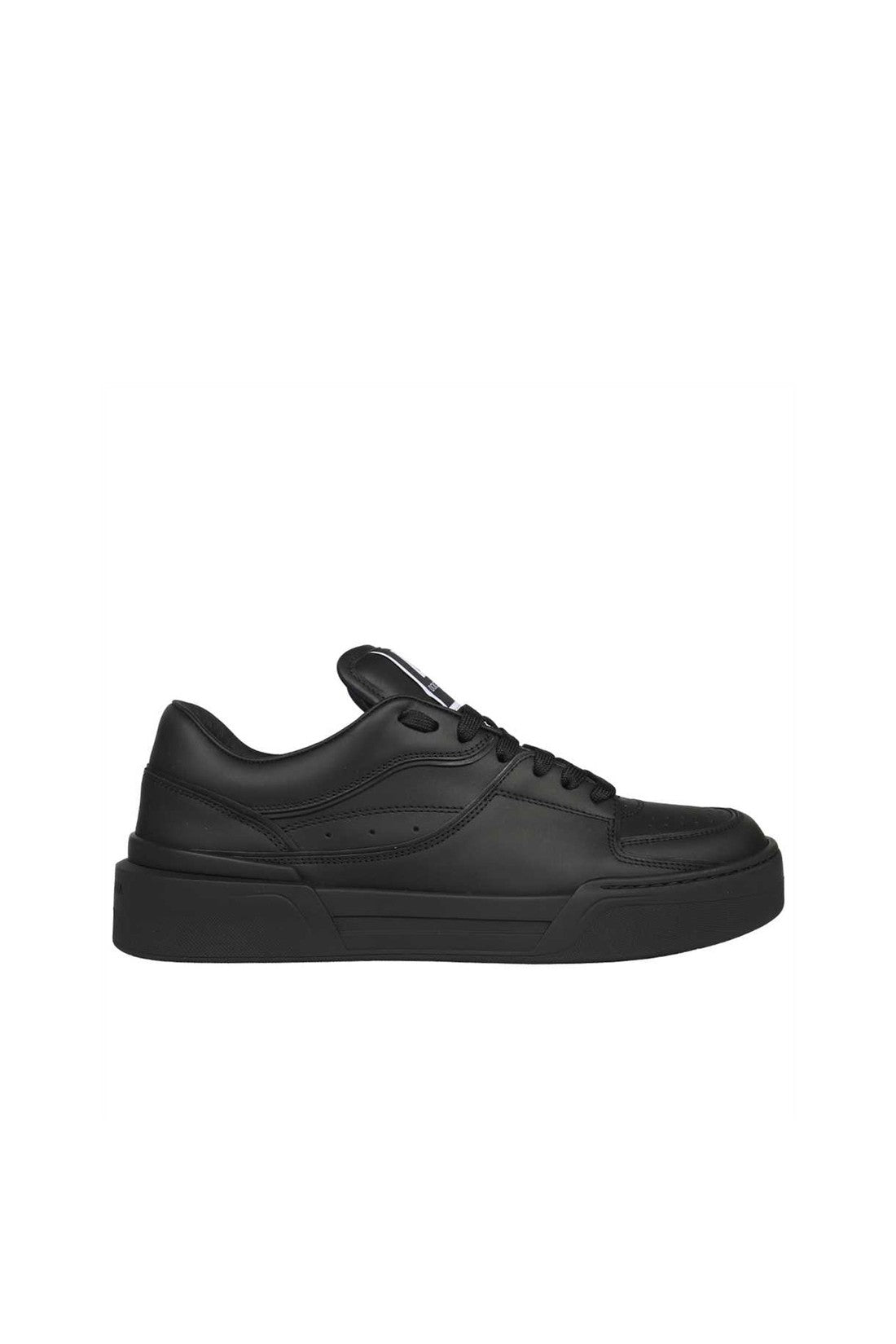 DOLCE & GABBANA-OUTLET-SALE-Dolce & Gabbana Leather Sneakers-ARCHIVIST