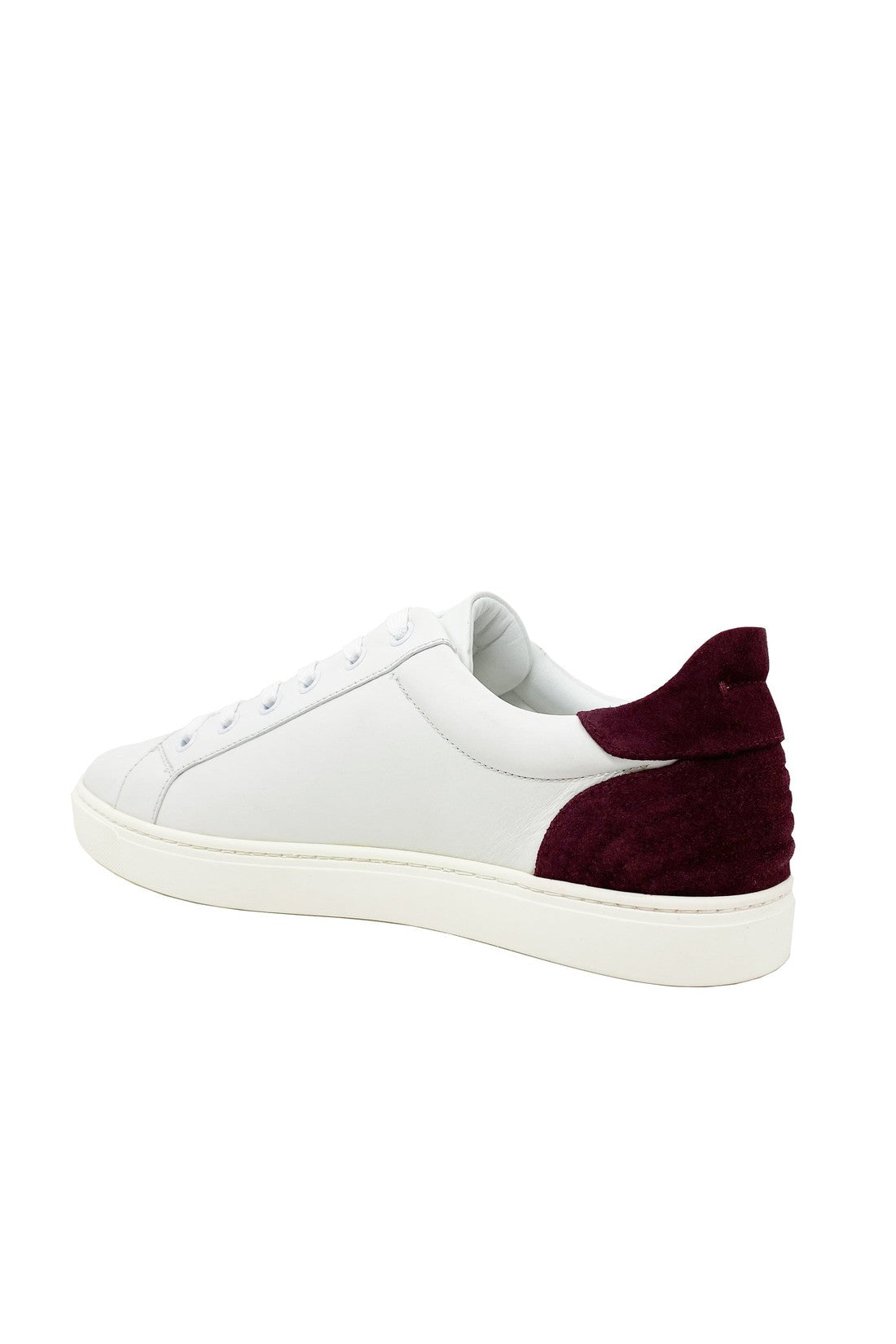 DOLCE & GABBANA-OUTLET-SALE-Dolce & Gabbana Logo Leather Sneakers-ARCHIVIST