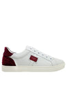 DOLCE & GABBANA-OUTLET-SALE-Dolce & Gabbana Logo Leather Sneakers-ARCHIVIST