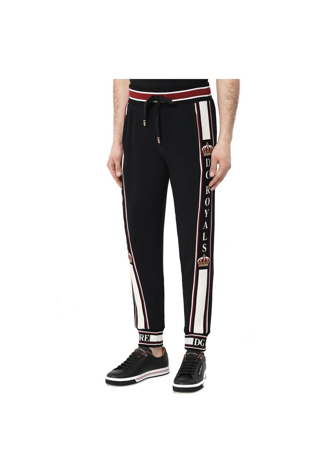 DOLCE & GABBANA-OUTLET-SALE-Dolce & Gabbana Logo Pants-ARCHIVIST