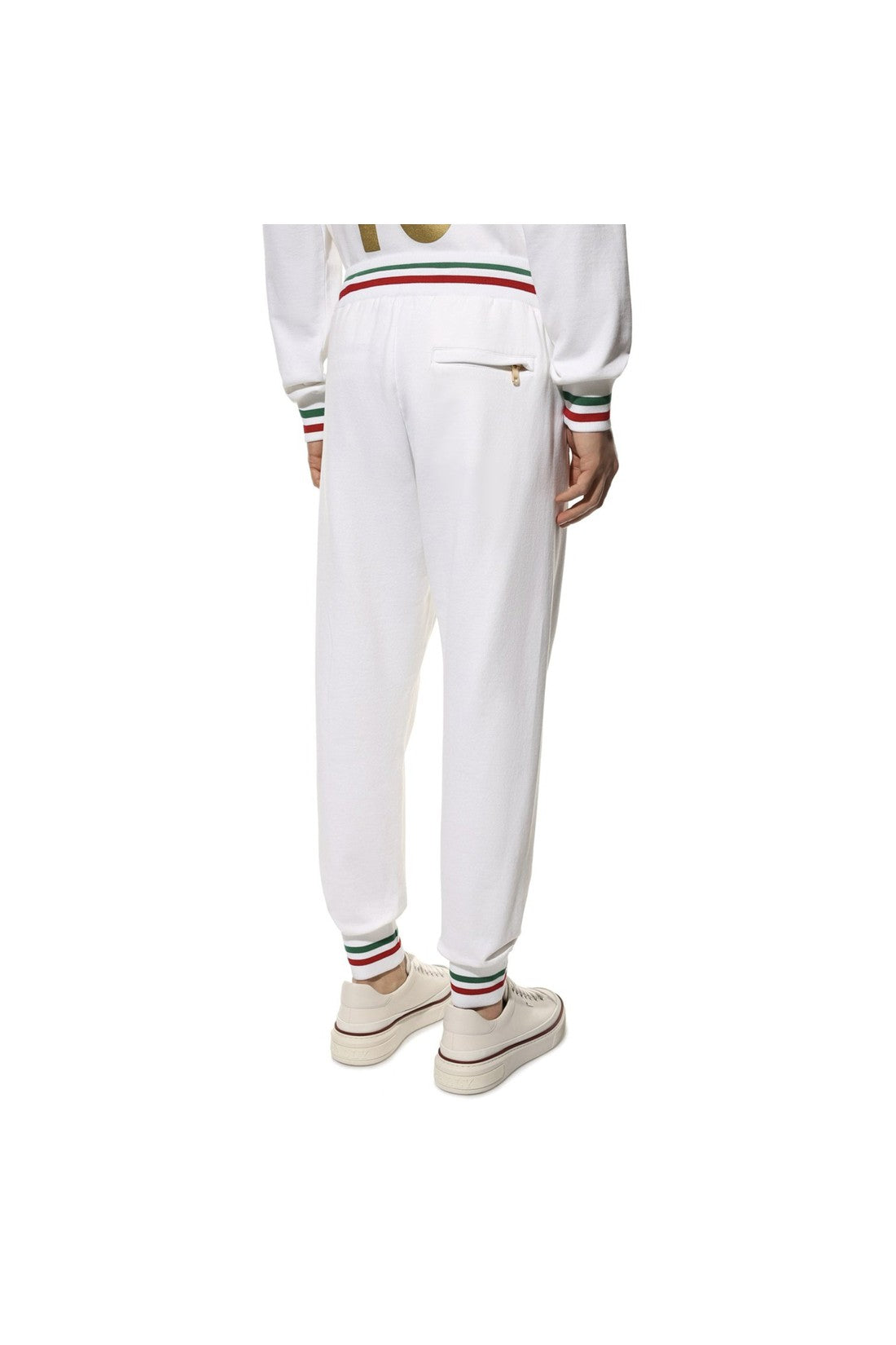 DOLCE & GABBANA-OUTLET-SALE-Dolce & Gabbana Logo Sweatpants-ARCHIVIST