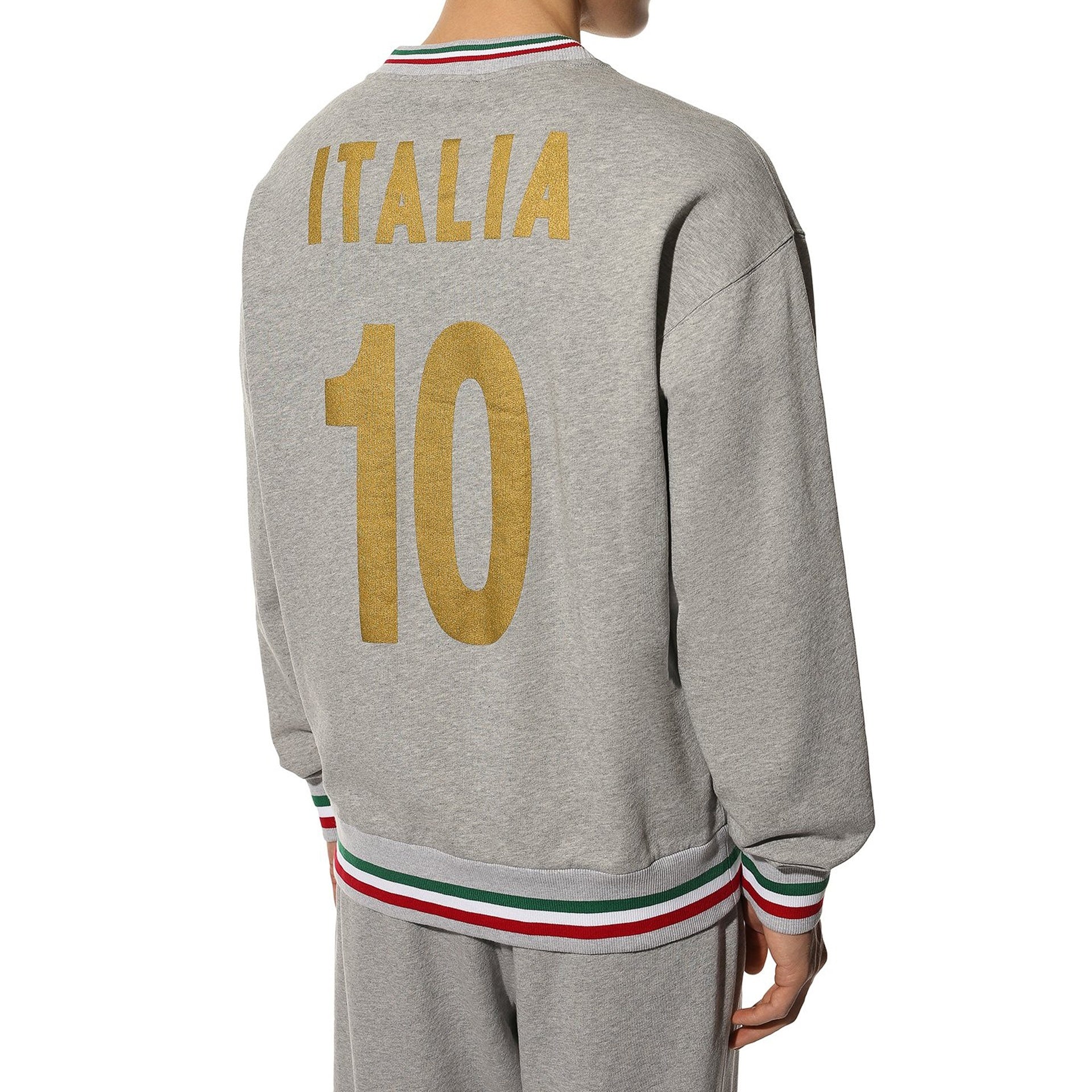 DOLCE & GABBANA-OUTLET-SALE-Dolce & Gabbana Logo Sweatshirt-ARCHIVIST