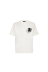 DOLCE & GABBANA-OUTLET-SALE-Dolce & Gabbana Logo T-Shirt-ARCHIVIST