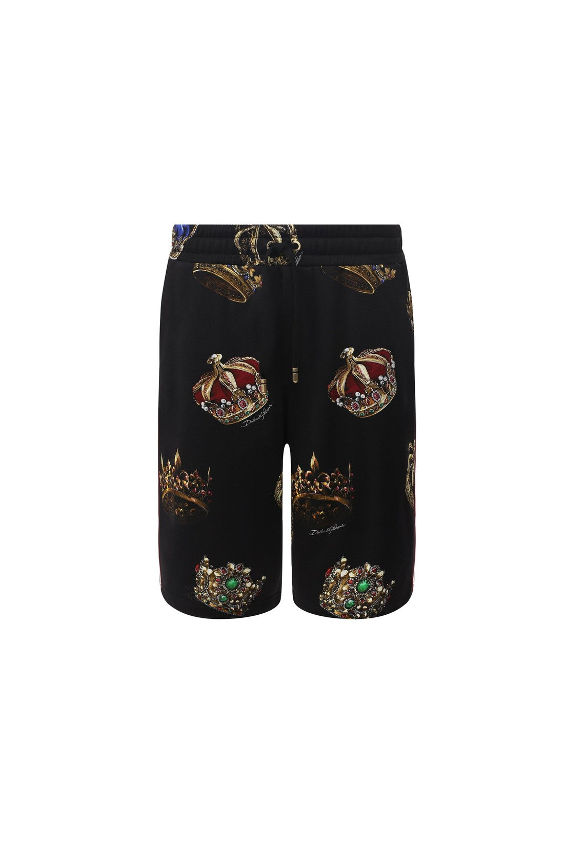 DOLCE & GABBANA-OUTLET-SALE-Dolce & Gabbana Logo Track Shorts-ARCHIVIST