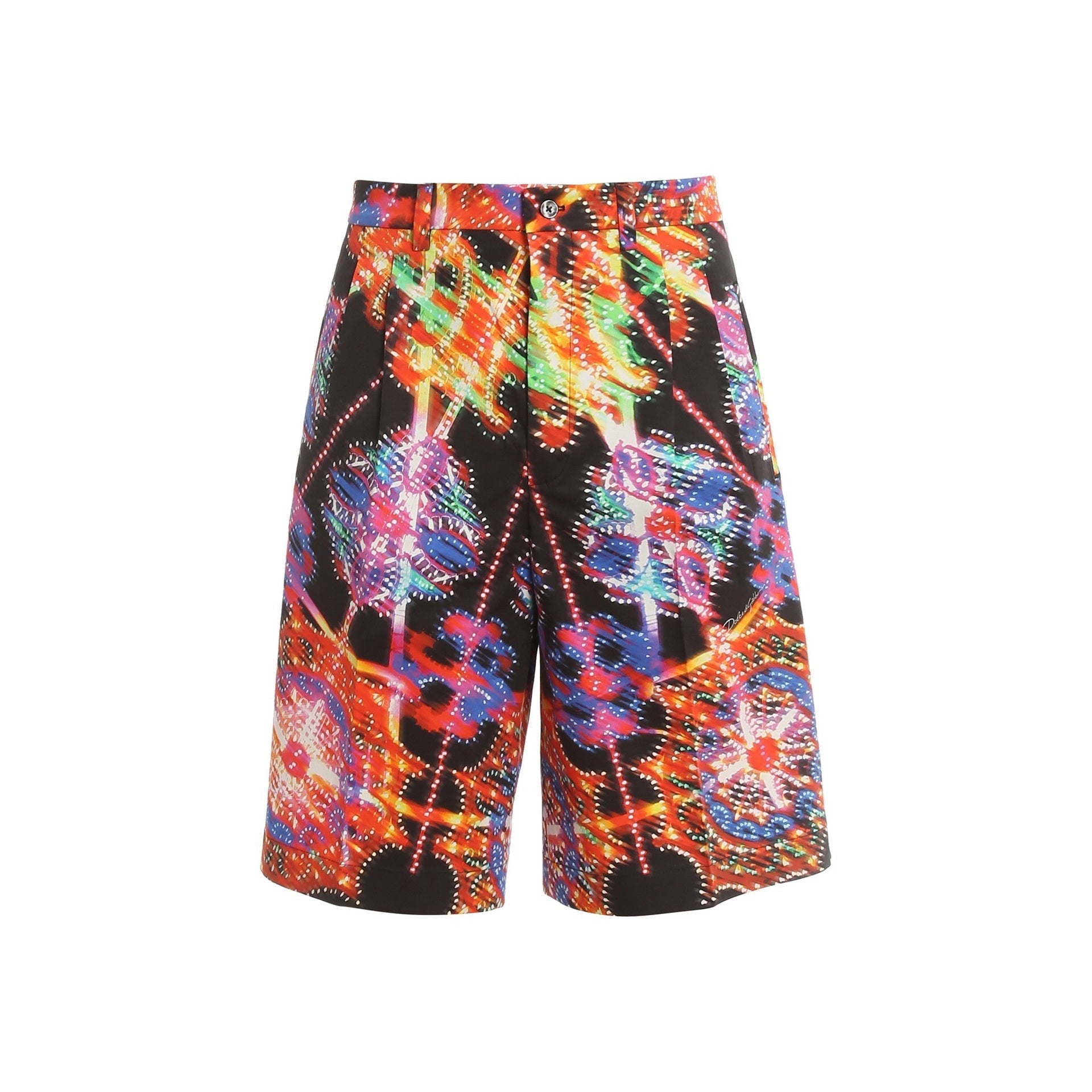 DOLCE & GABBANA-OUTLET-SALE-Dolce & Gabbana Printed Shorts-ARCHIVIST