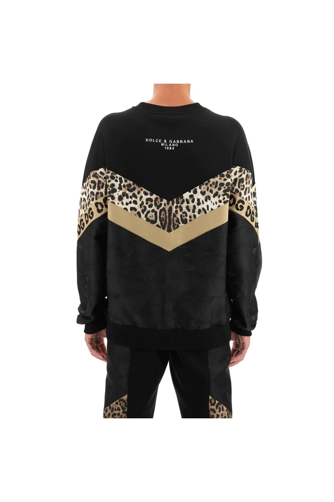 DOLCE & GABBANA-OUTLET-SALE-Dolce & Gabbana Printed Sweatshirt-ARCHIVIST