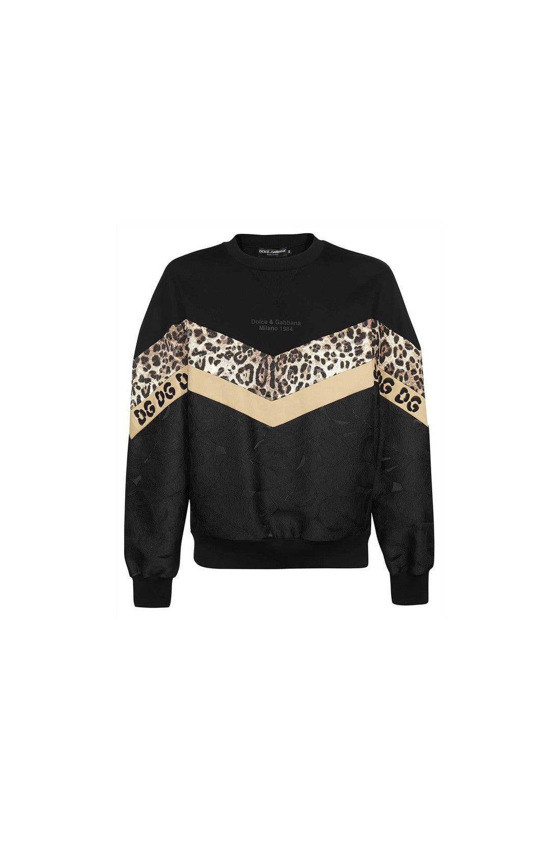 DOLCE & GABBANA-OUTLET-SALE-Dolce & Gabbana Printed Sweatshirt-ARCHIVIST