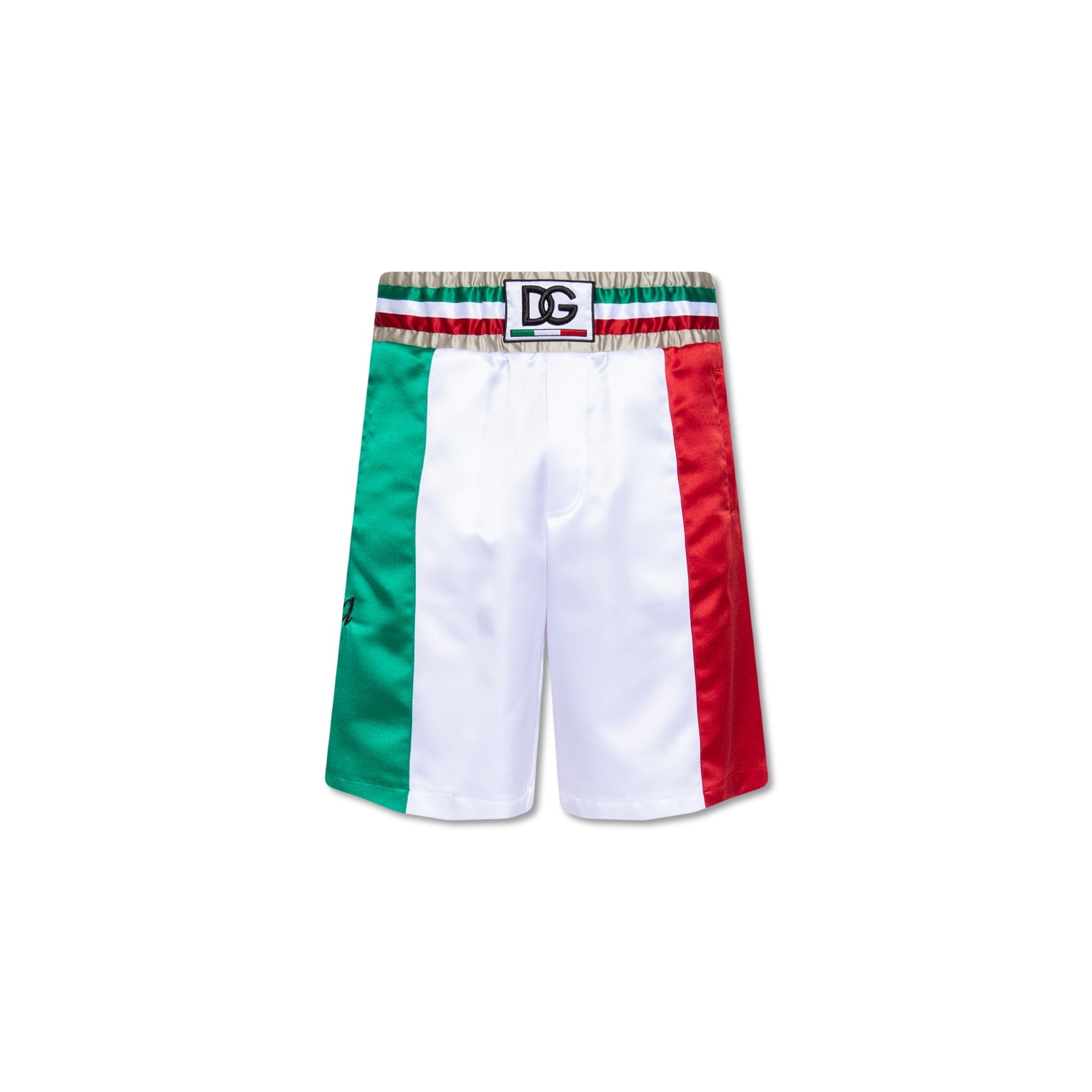 DOLCE & GABBANA-OUTLET-SALE-Dolce & Gabbana Satin Shorts-ARCHIVIST