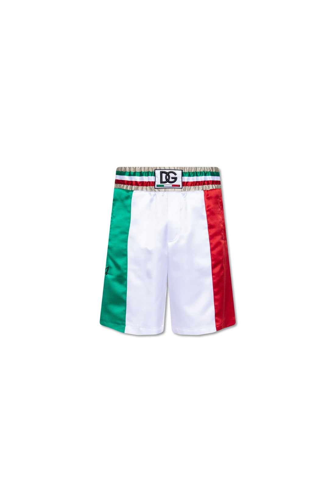 DOLCE & GABBANA-OUTLET-SALE-Dolce & Gabbana Satin Shorts-ARCHIVIST