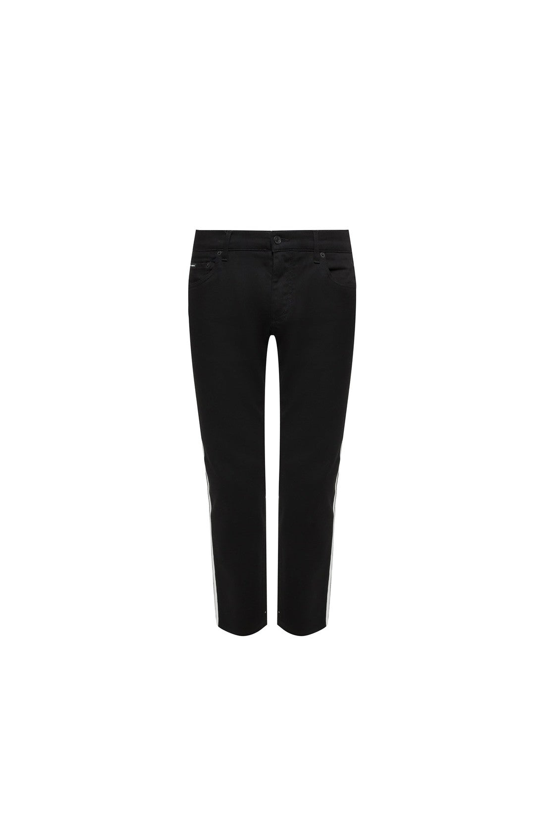 DOLCE & GABBANA-OUTLET-SALE-Dolce & Gabbana Side Stripe Jeans-ARCHIVIST