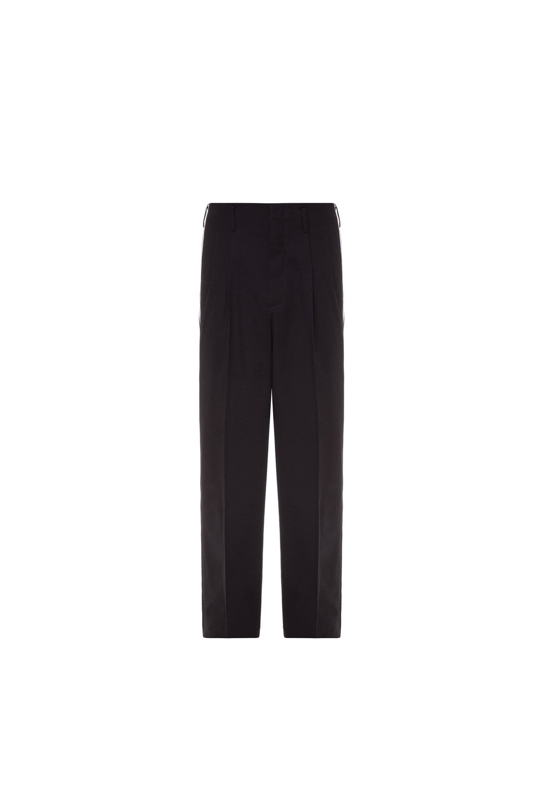 DOLCE & GABBANA-OUTLET-SALE-Dolce & Gabbana Side Stripe Pleat Trousers-ARCHIVIST