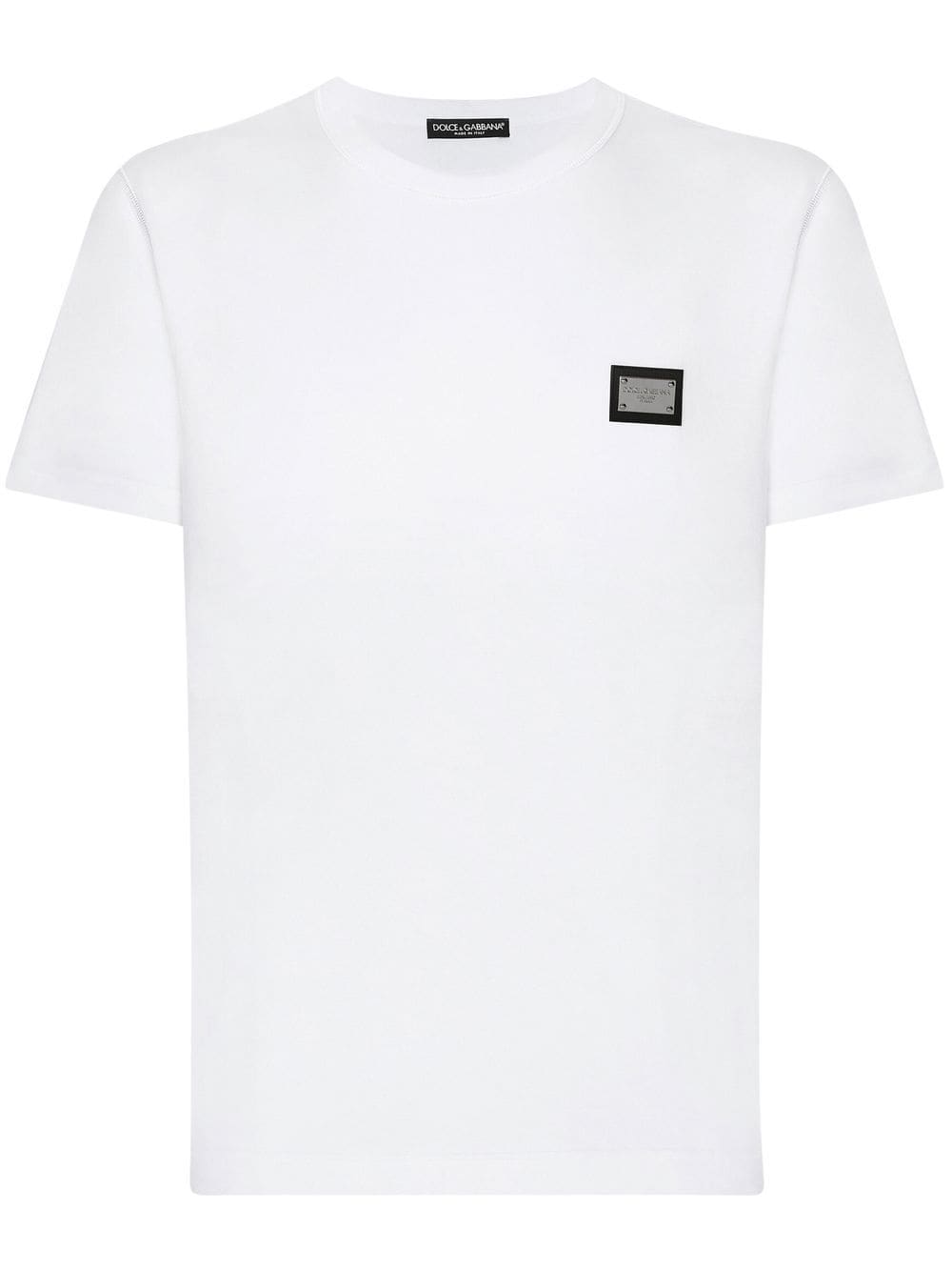 DOLCE & GABBANA-OUTLET-SALE-Dolce & Gabbana T-shirts And Polos White-ARCHIVIST