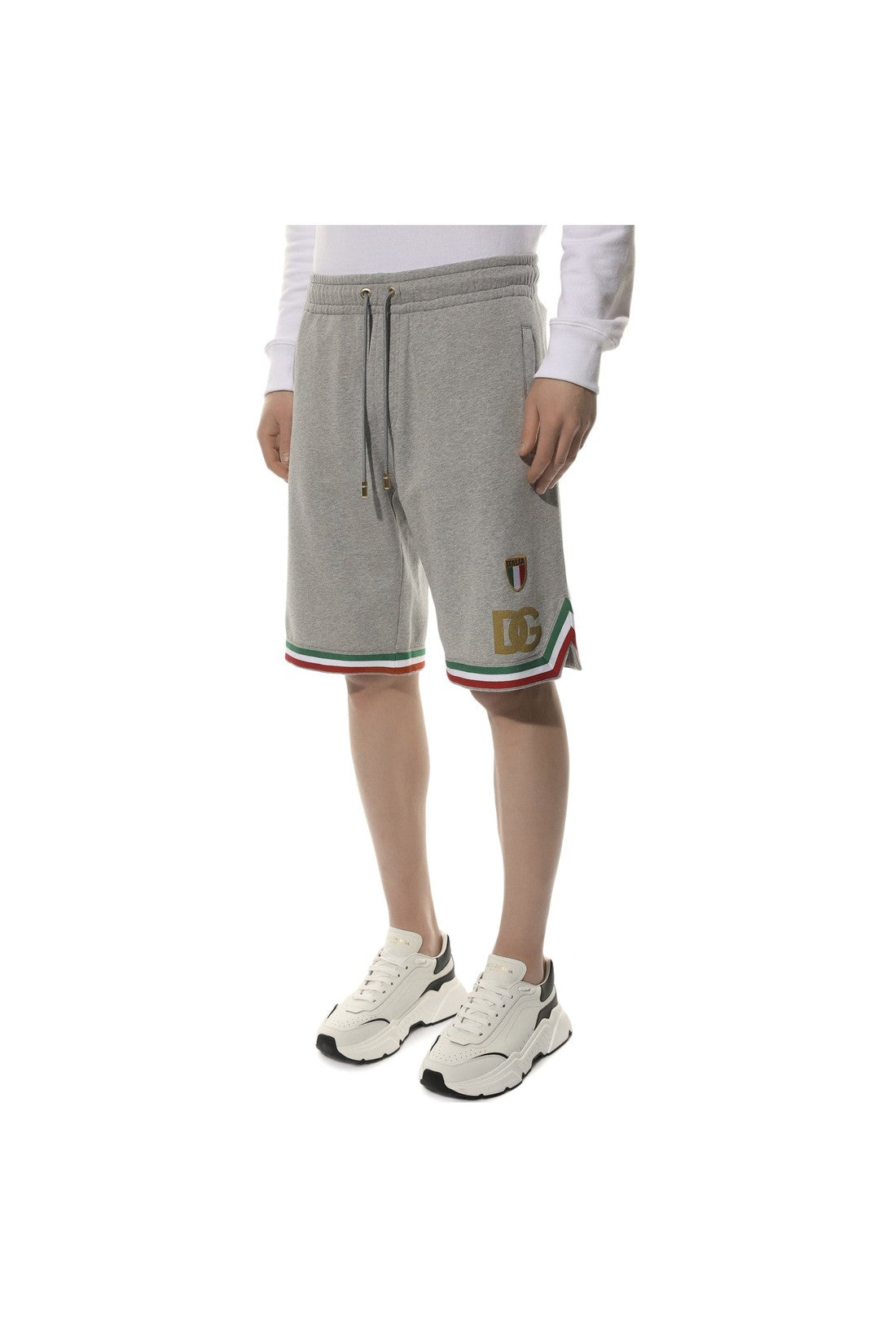 DOLCE & GABBANA-OUTLET-SALE-Dolce & Gabbana Track Shorts-ARCHIVIST