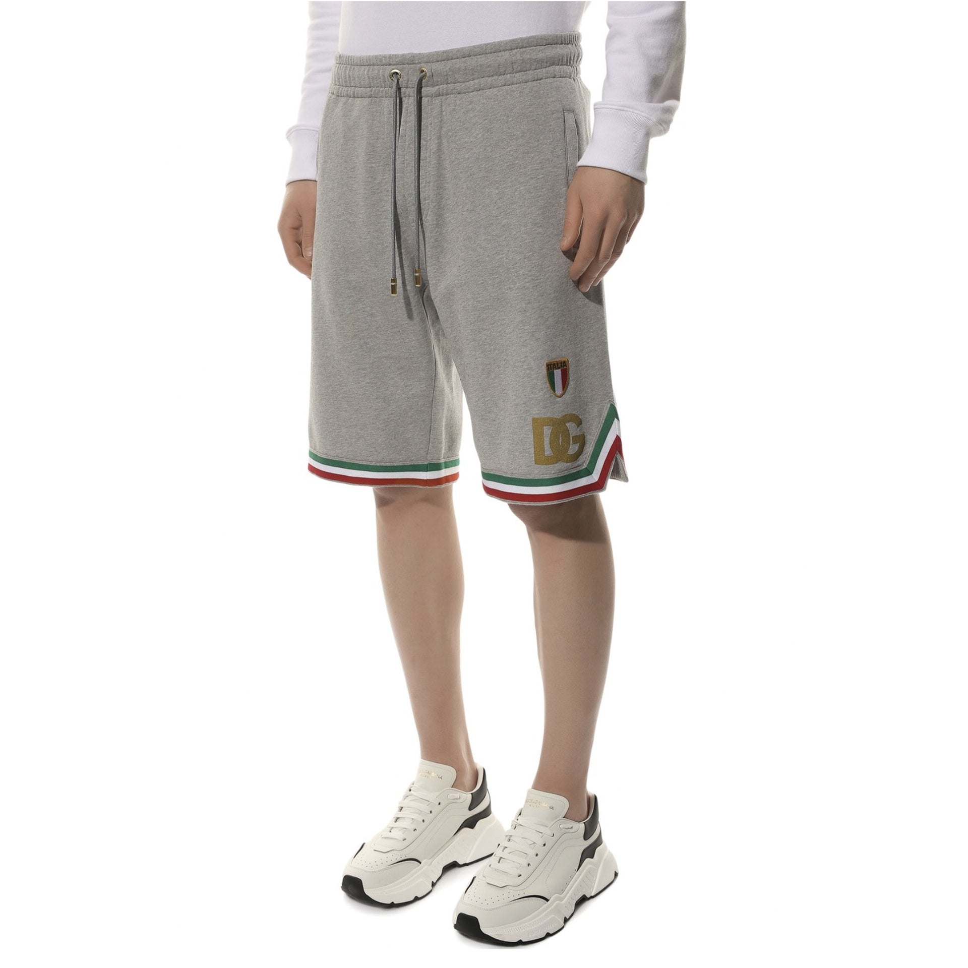 DOLCE & GABBANA-OUTLET-SALE-Dolce & Gabbana Track Shorts-ARCHIVIST