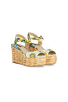 DOLCE & GABBANA-OUTLET-SALE-Dolce & Gabbana Wedge Sandals-ARCHIVIST