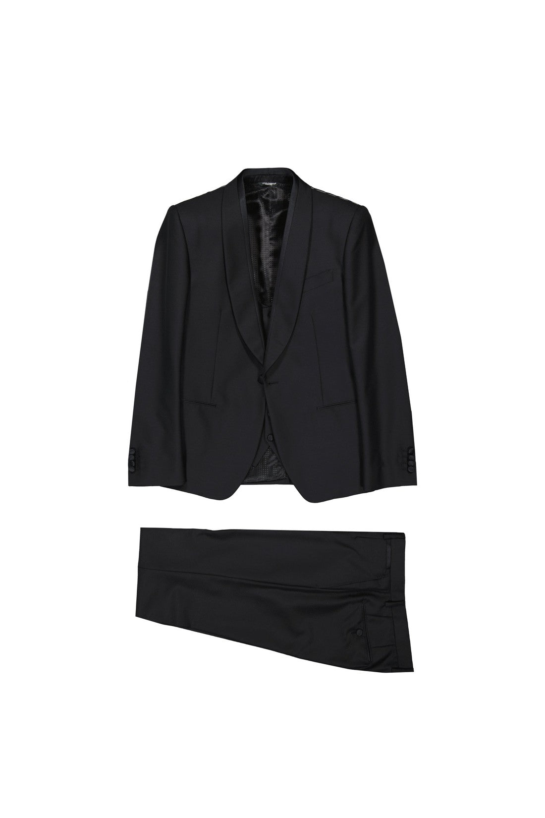 DOLCE & GABBANA-OUTLET-SALE-Dolce & Gabbana Wool And Silk Suit-ARCHIVIST