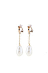 DOLCE & GABBANA-OUTLET-SALE-Dolce and gabbana clip earrings with pearls-ARCHIVIST