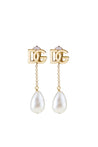 DOLCE & GABBANA-OUTLET-SALE-Dolce and gabbana clip earrings with pearls-ARCHIVIST