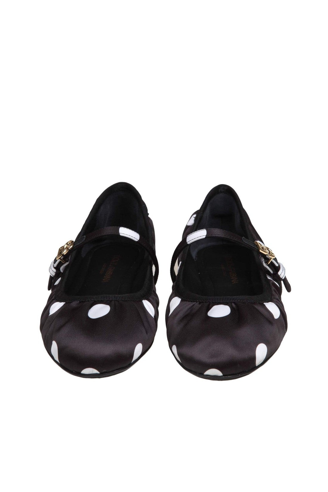 DOLCE & GABBANA-OUTLET-SALE-Dolce and gabbana odette ballerina in satin-ARCHIVIST