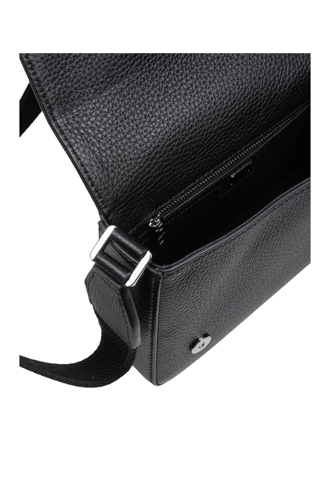 Dolce & Gabbana-OUTLET-SALE-Dolce & gabbana black deer leather shoulder bag-ARCHIVIST