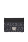 DOLCE & GABBANA-OUTLET-SALE-Dolce & gabbana credit card holder with logo-ARCHIVIST