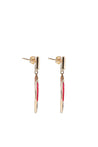 DOLCE & GABBANA-OUTLET-SALE-Dolce & gabbana hoop earrings with cornet and dg logo-ARCHIVIST