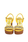 DOLCE & GABBANA-OUTLET-SALE-Dolce & gabbana multicolor lolita sandals with wedge-ARCHIVIST