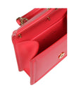 DOLCE & GABBANA-OUTLET-SALE-Dolce & gabbana small devotion handbag in coral leather-ARCHIVIST