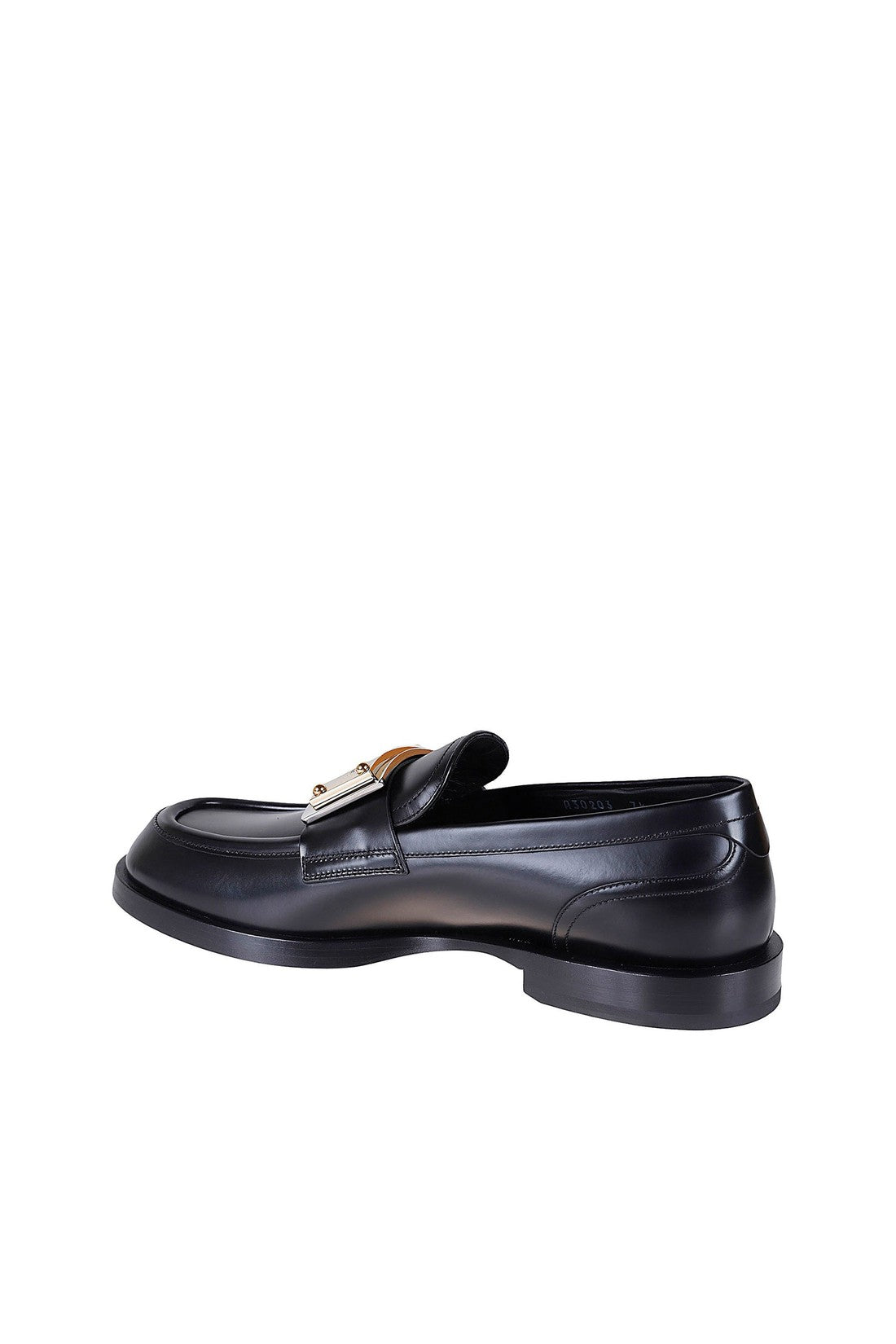 DOLCE & GABBANA-OUTLET-SALE-Dolce&Gabbana Leather Loafers-ARCHIVIST