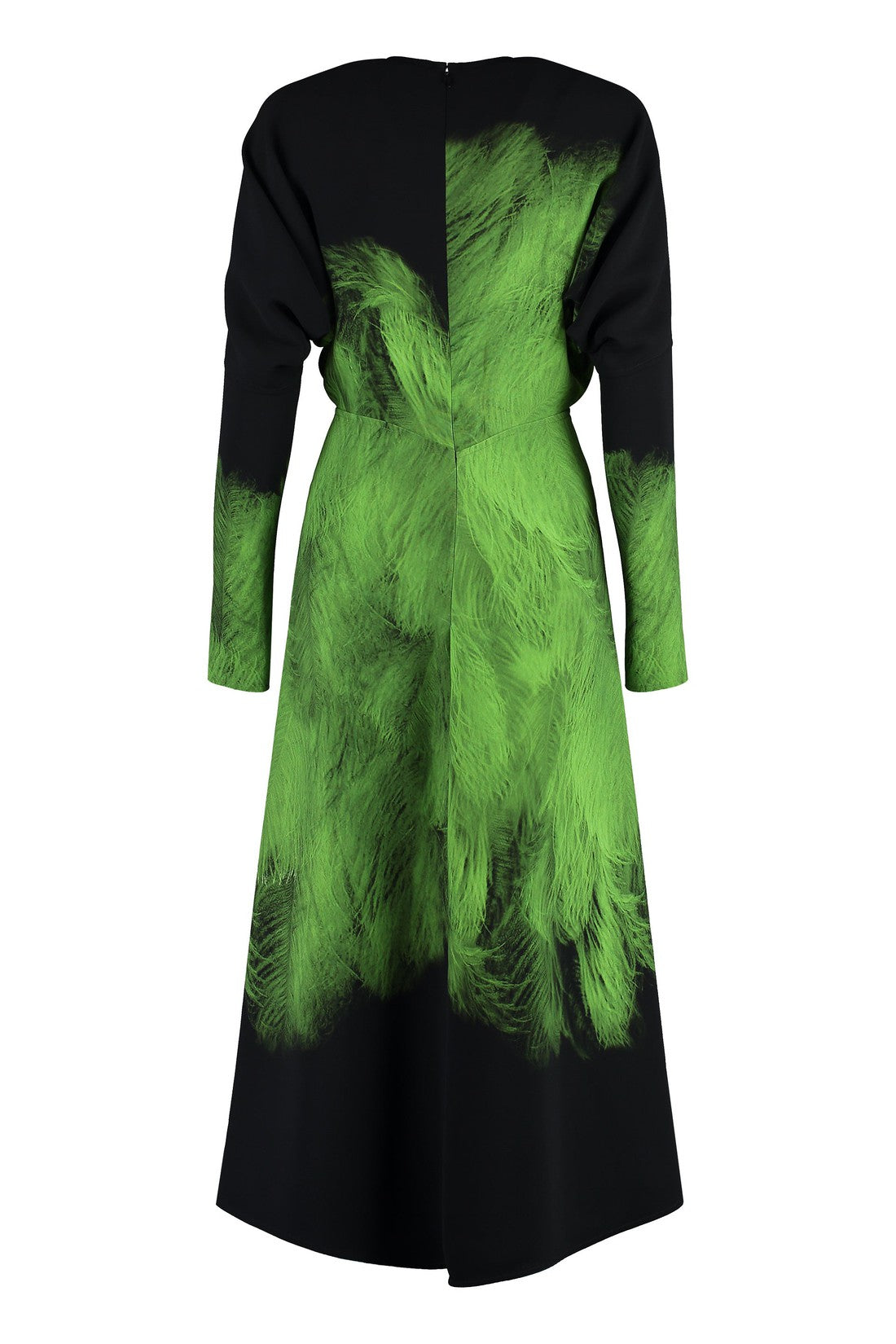 Victoria Beckham-OUTLET-SALE-Dolman printed dress-ARCHIVIST