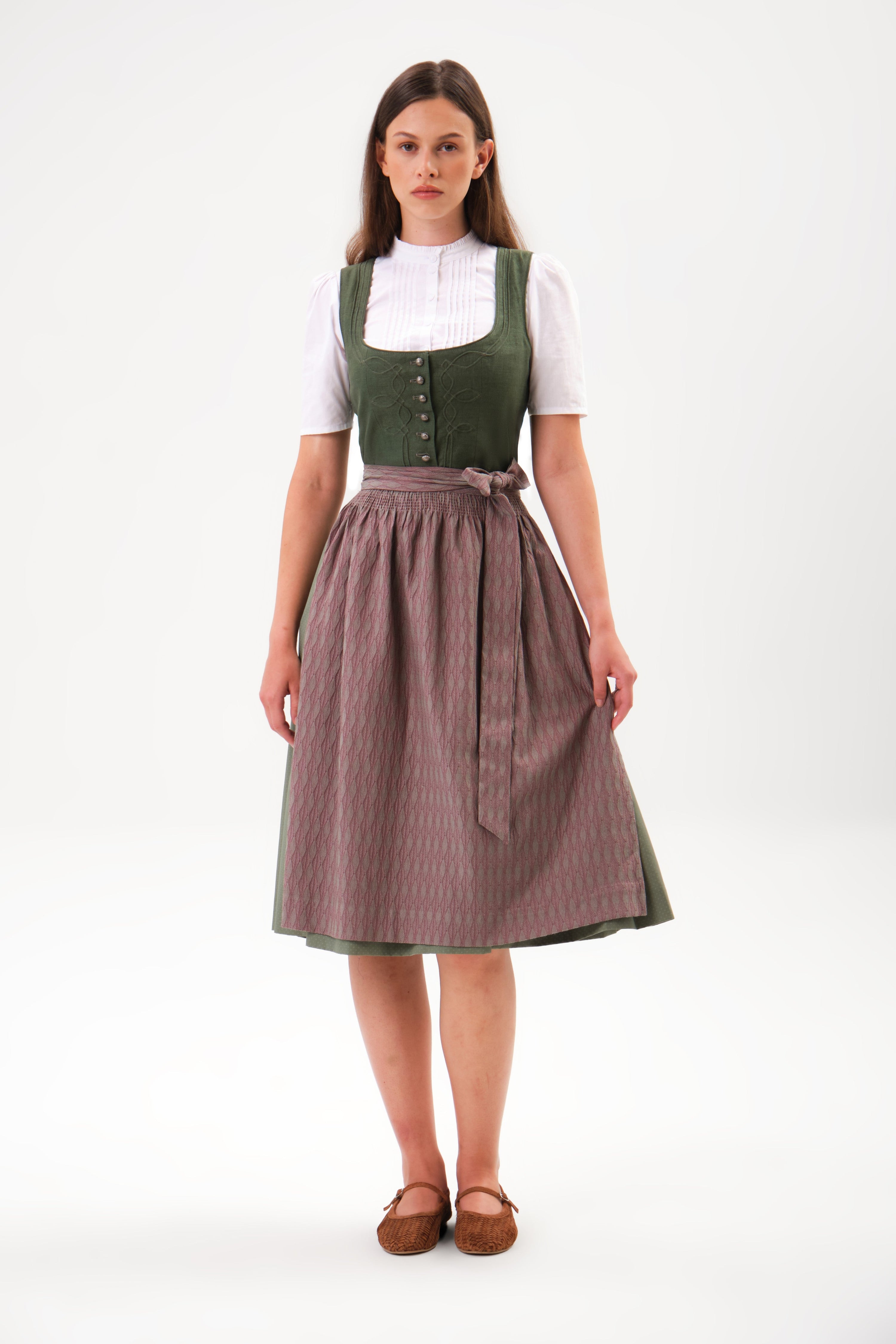 Damen Dirndl Dolores-Dirndl-Felicitas-OUTLET-32-tanne-ARCHIVIST-ARCHIVE-SALE