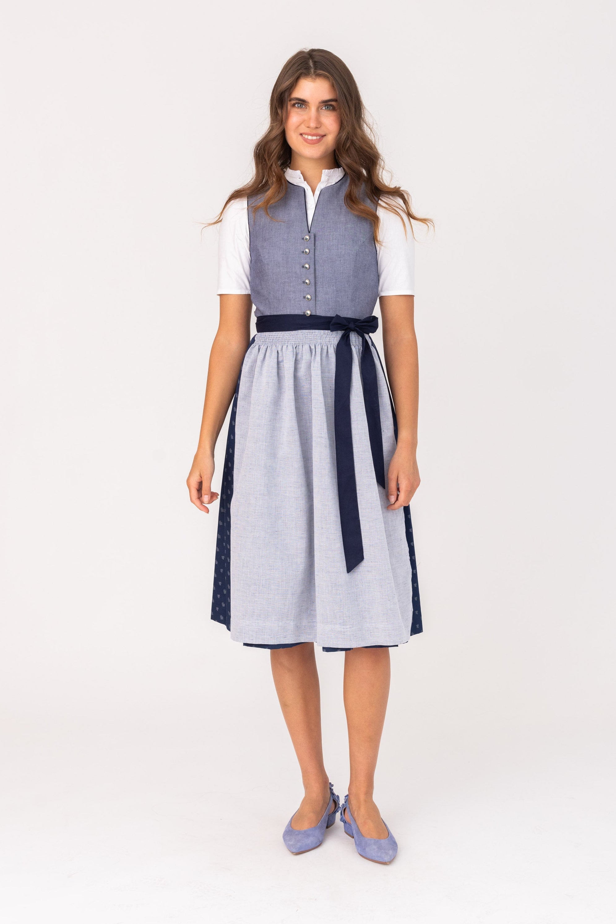 Damen Dirndl Dorle Sally-Dirndl-Felicitas-OUTLET-34-denim-ARCHIVIST-ARCHIVE-SALE