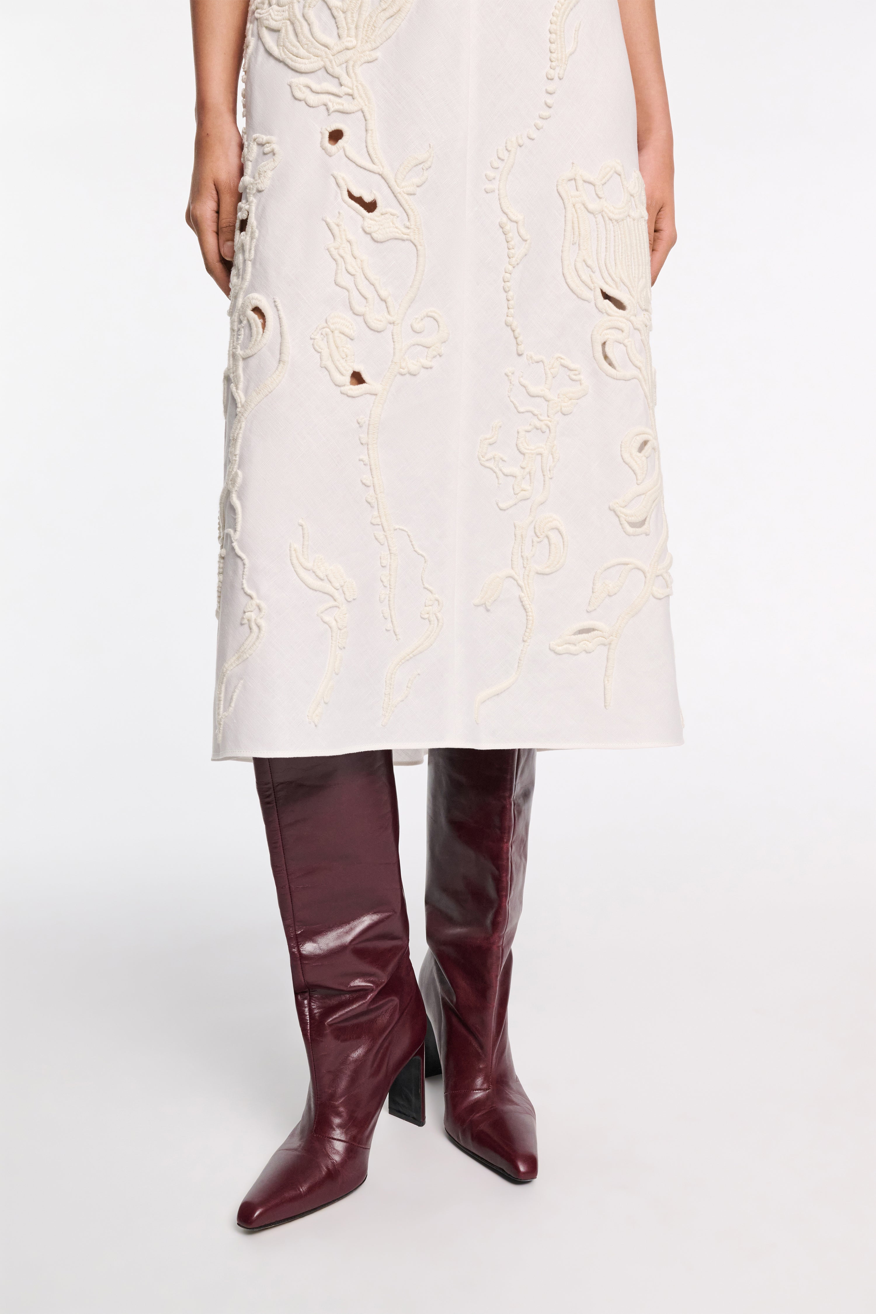 EMBROIDERED BEAUTY dress-Dorothee Schumacher-Sale