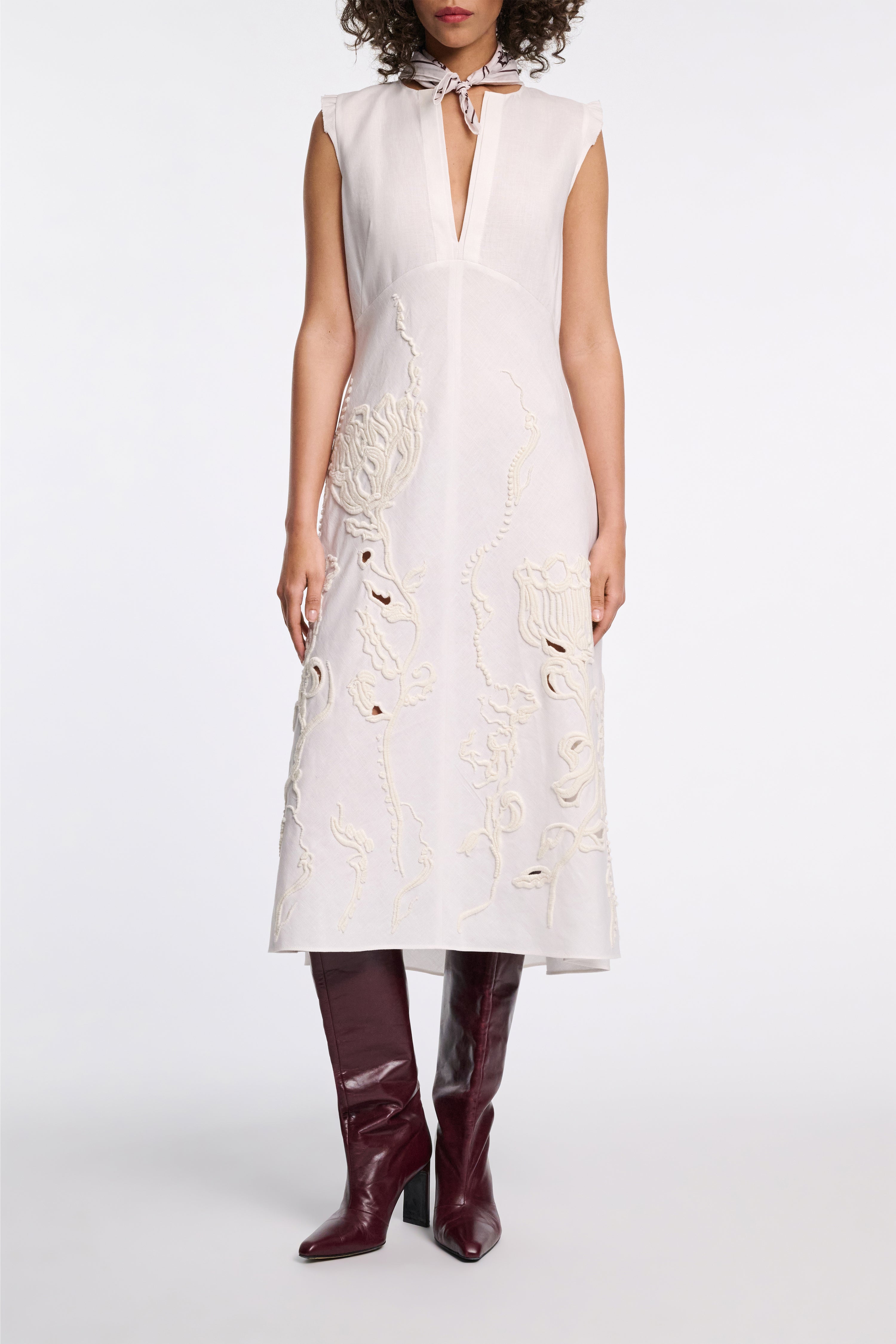 EMBROIDERED BEAUTY dress-Dorothee Schumacher-Sale